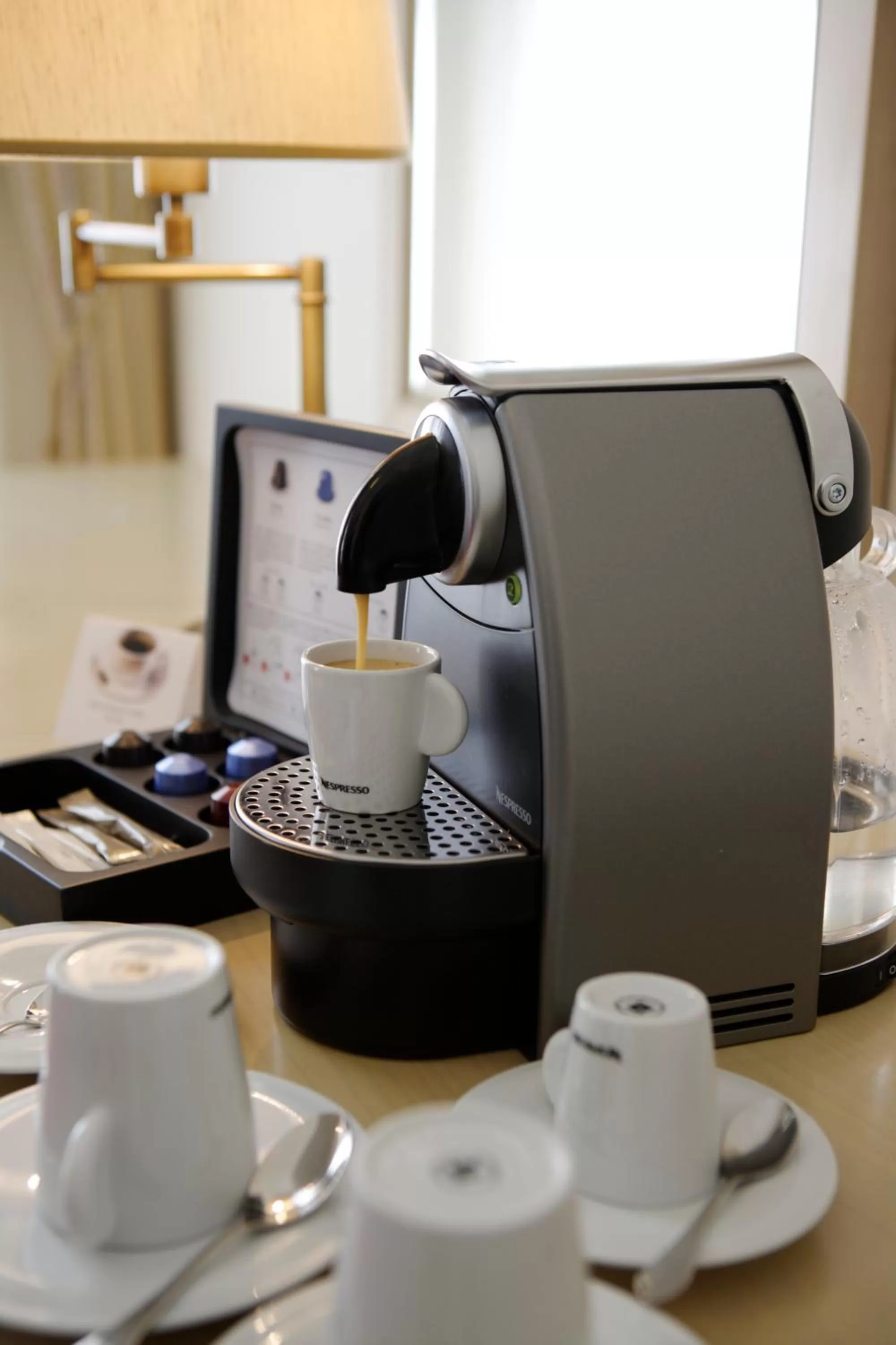 Coffee/tea facilities in Spa Hotel Schlosspark