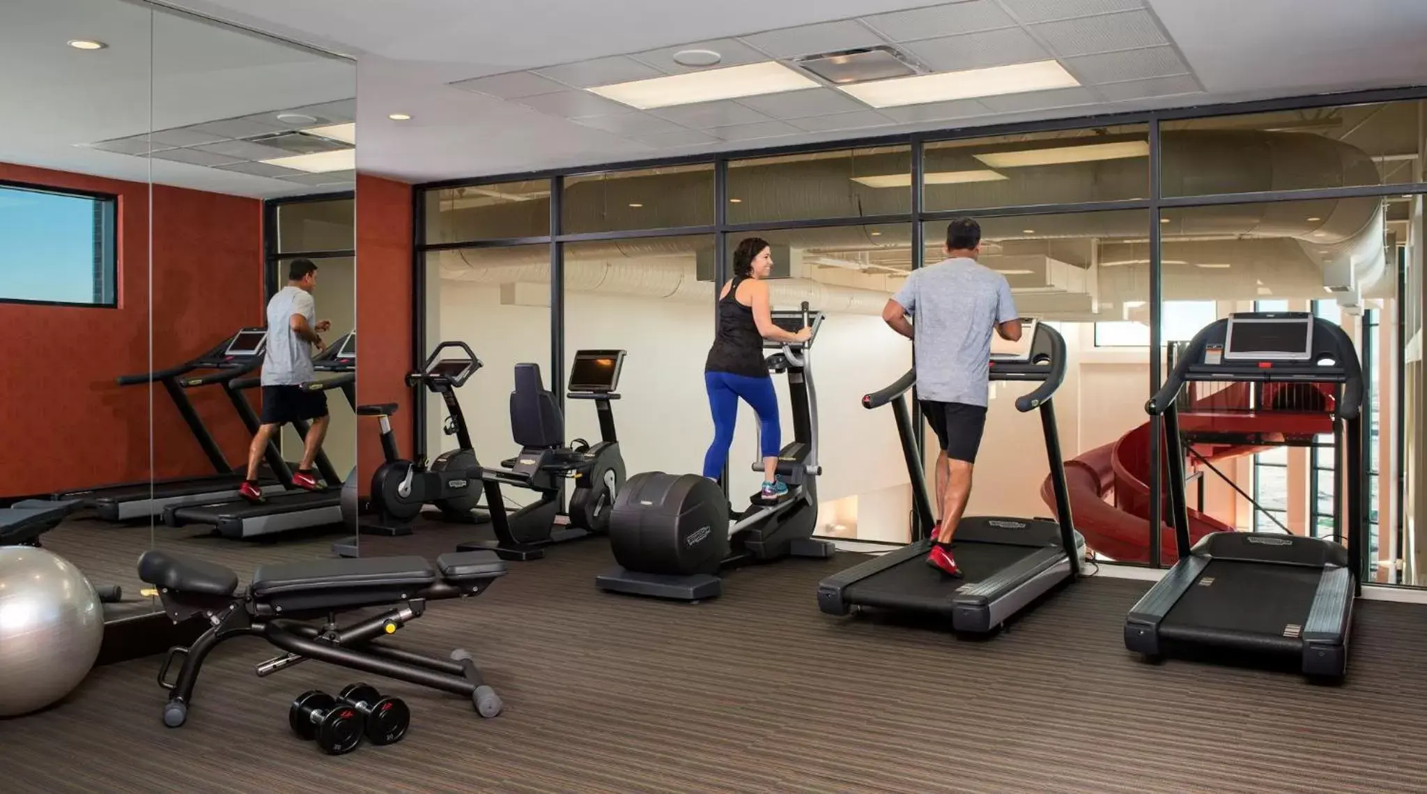 Spa and wellness centre/facilities, Fitness Center/Facilities in Courtyard by Marriott Calgary South