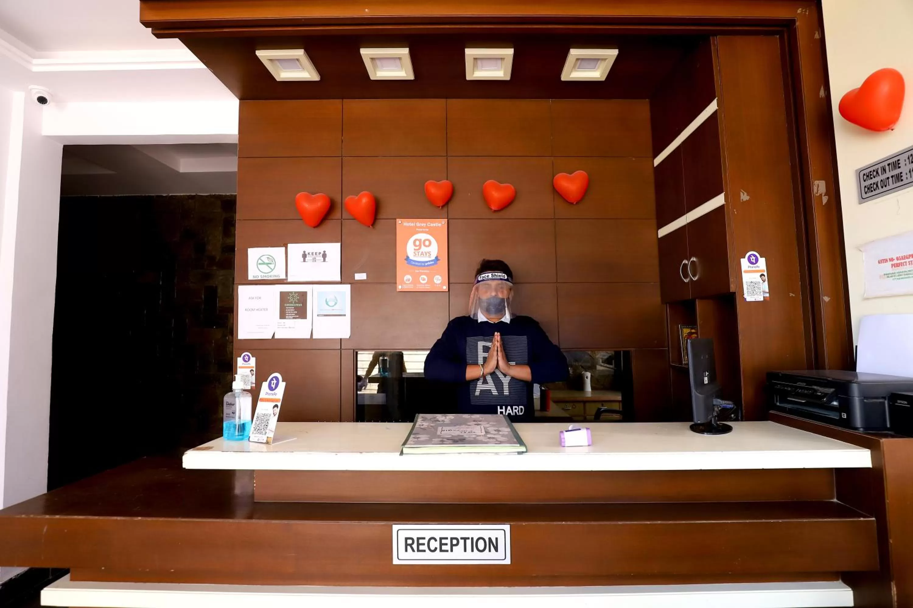 Staff, Lobby/Reception in Grey Castle - Hotel Near Haridwar Railway station