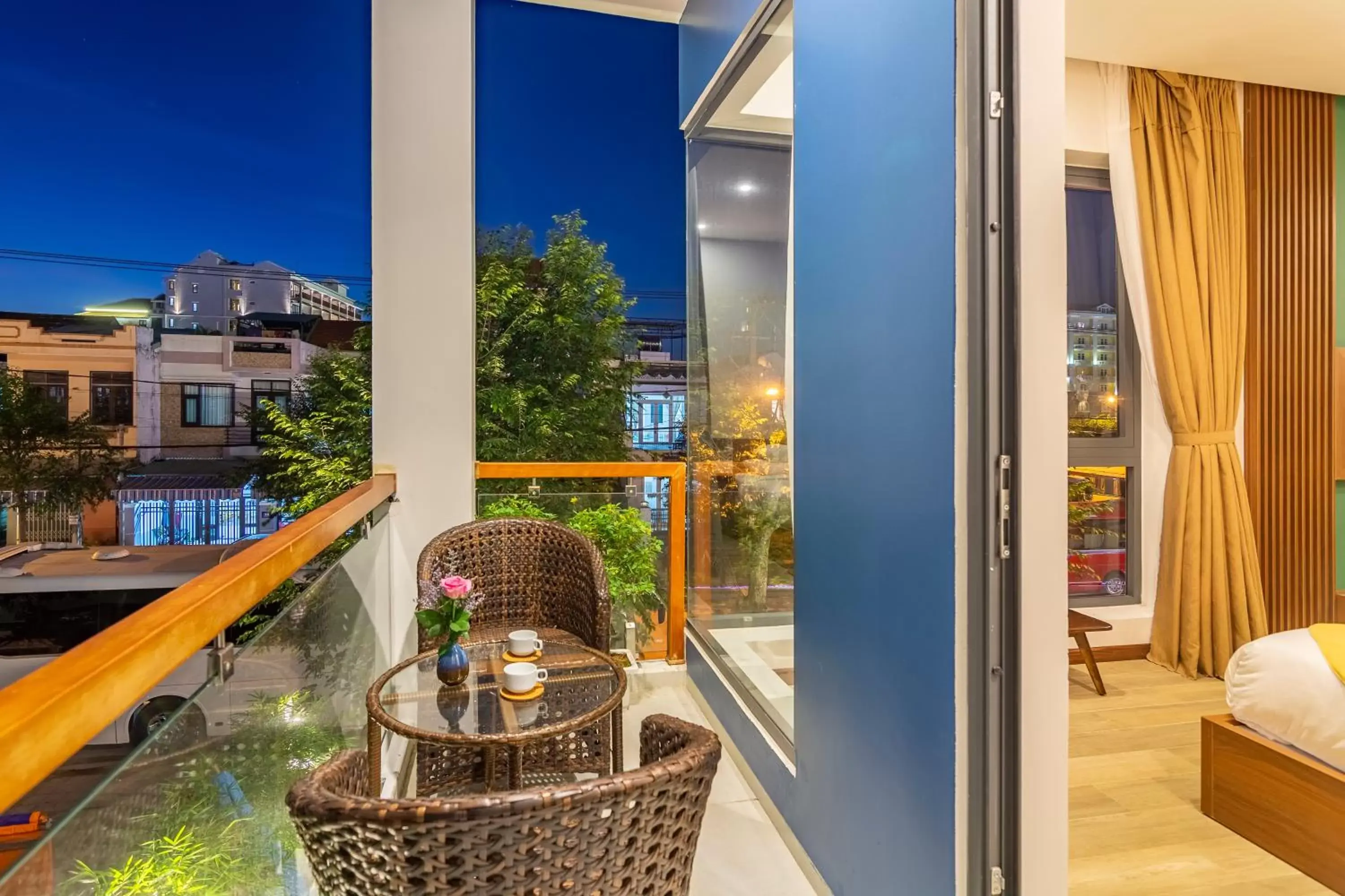 City view, Balcony/Terrace in Hoi An Majestic Villa