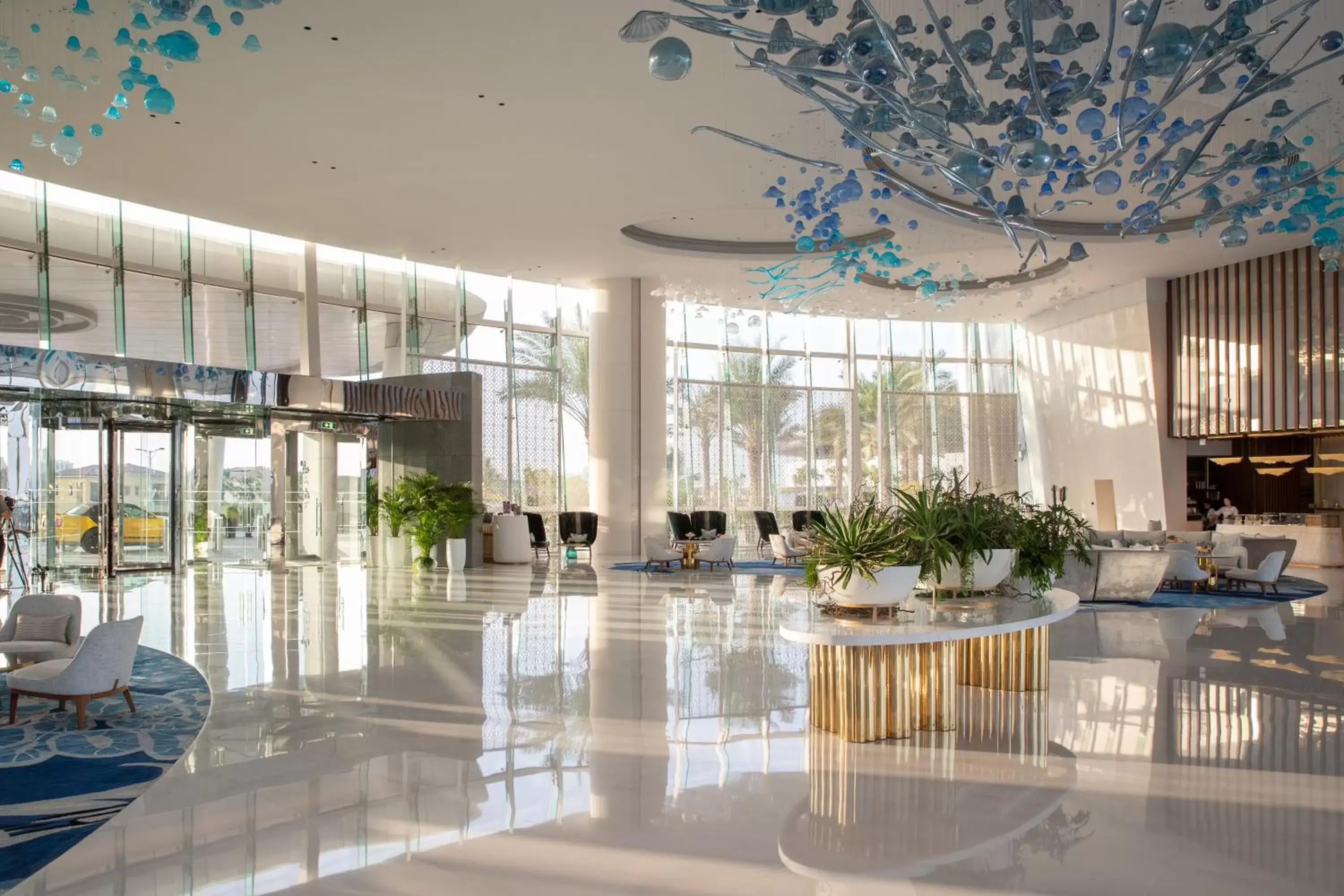 Lobby or reception in Jumeirah Saadiyat Island Abu Dhabi Lobby or reception in Jumeirah Saadiyat Island Abu Dhabi