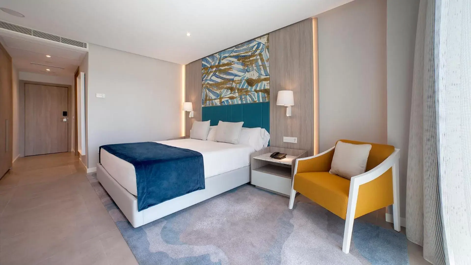 Bedroom, Bed in Alanda Marbella Hotel