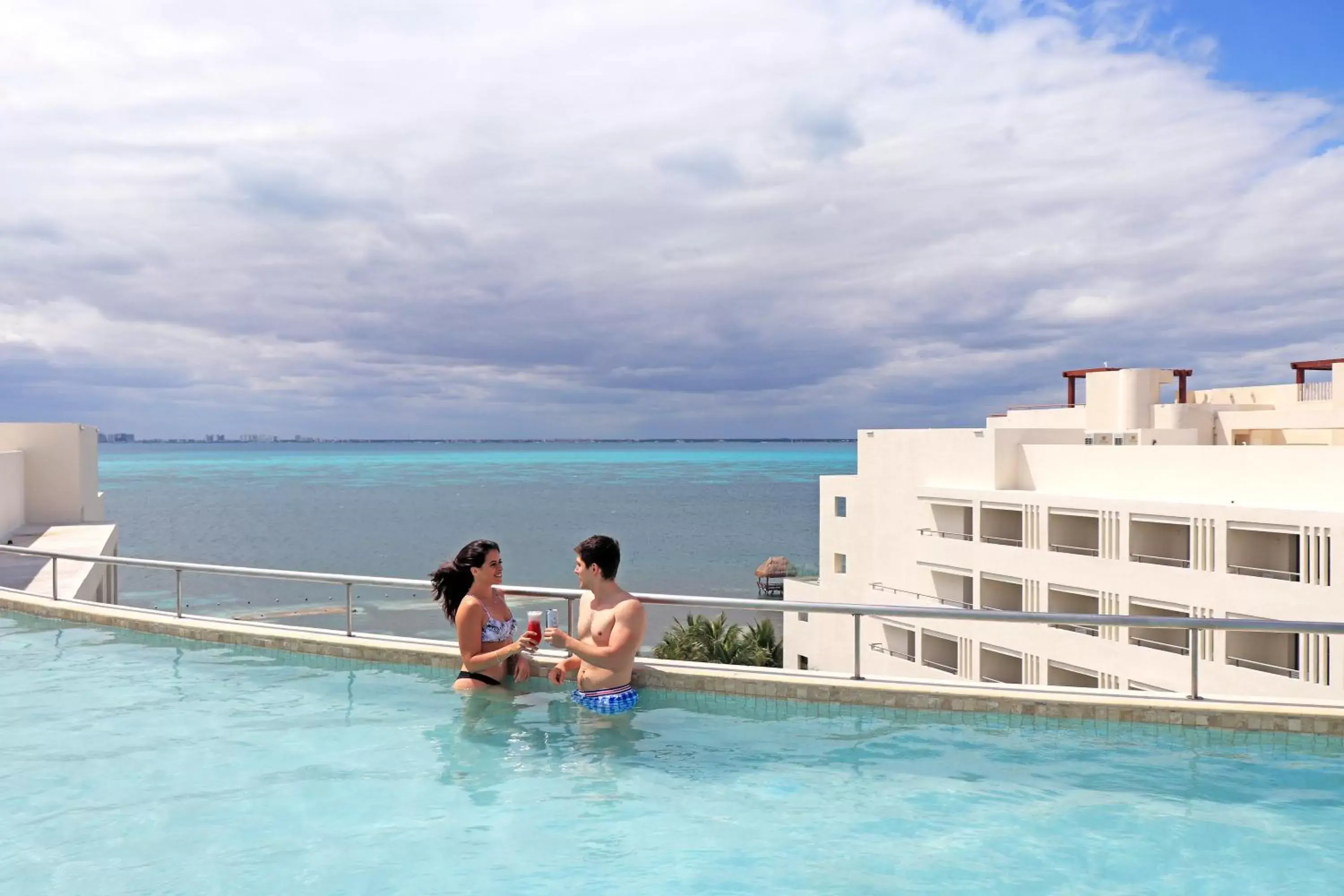 Swimming Pool in Izla Beach Front Hotel