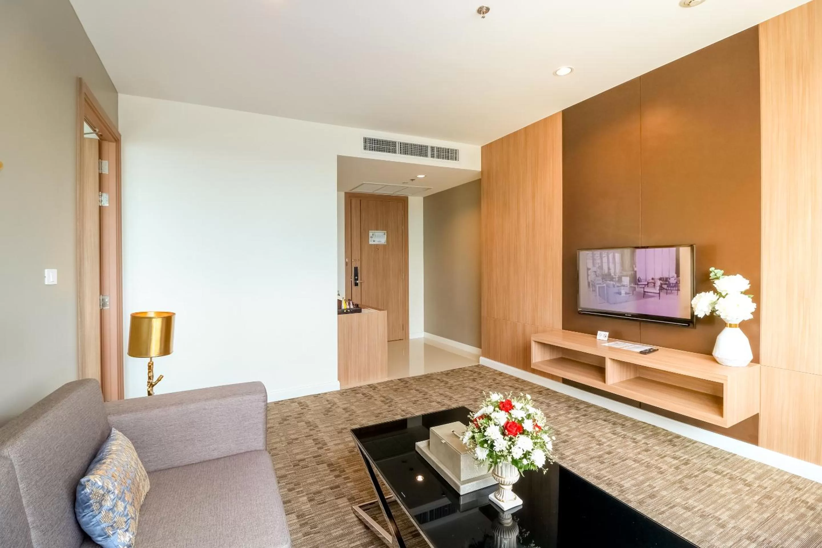 Living room in Grand Fortune Hotel Nakhon Si Thammarat