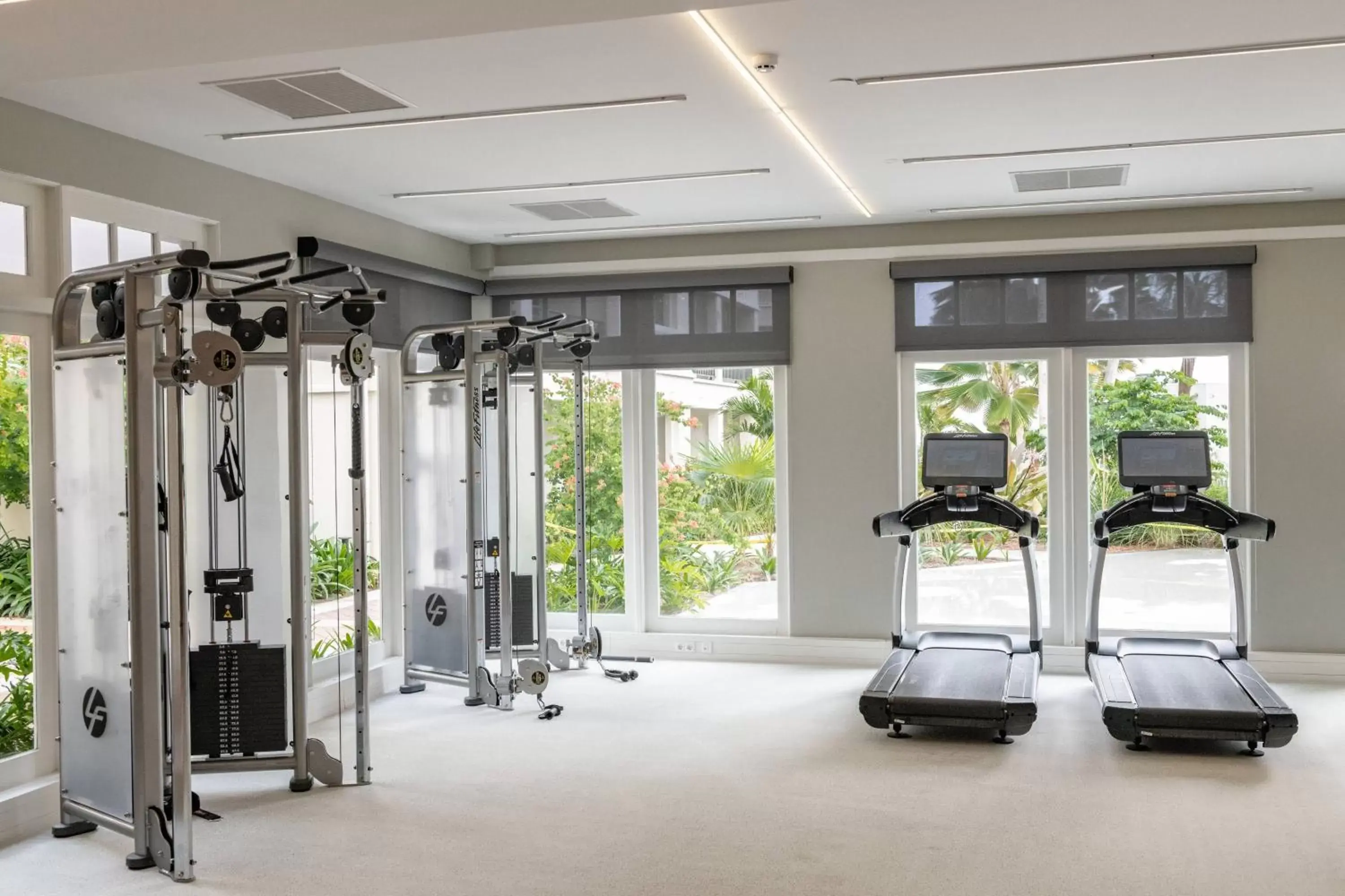 Fitness centre/facilities, Fitness Center/Facilities in Curaçao Marriott Beach Resort