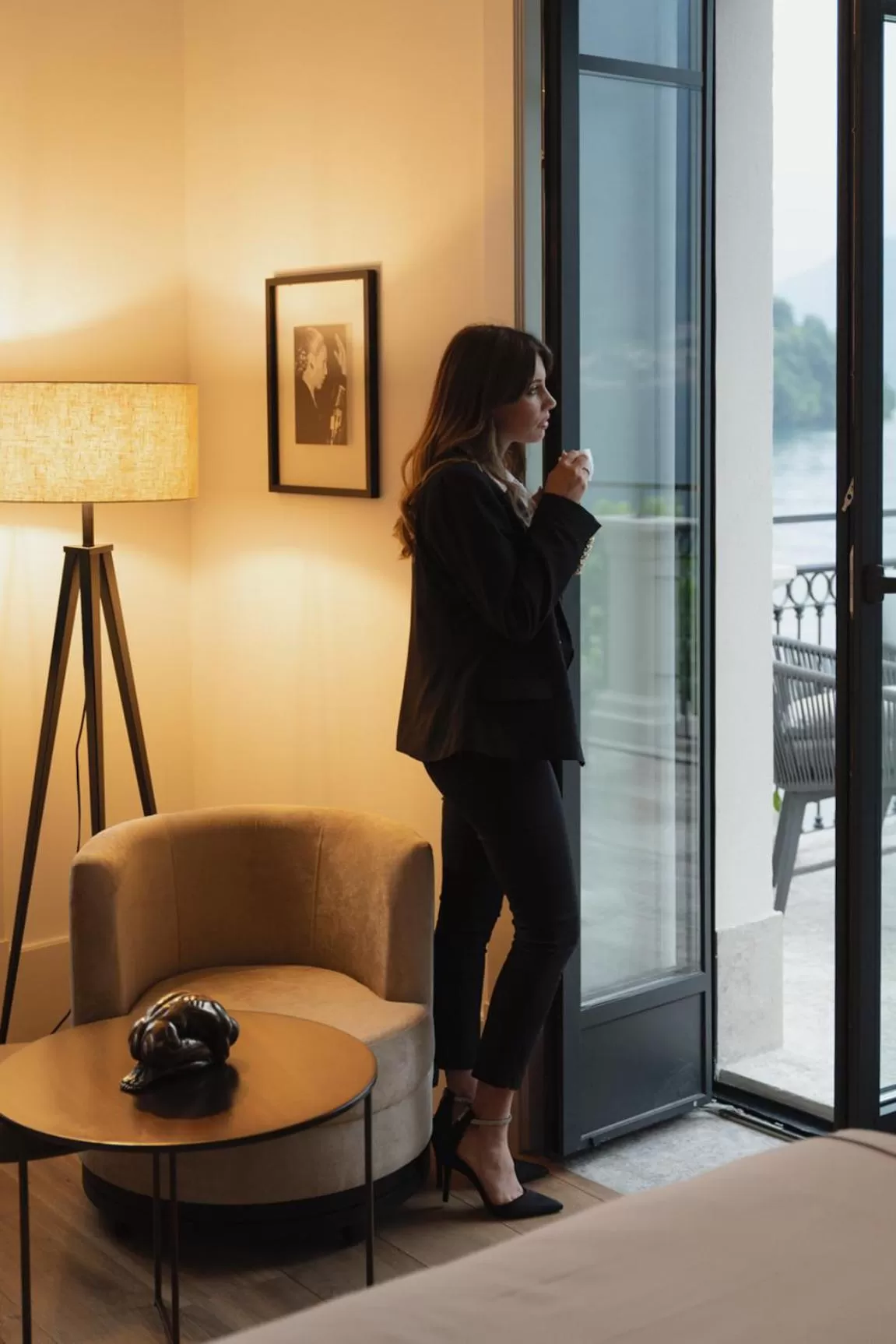 Seating area in MUSA Lago di Como