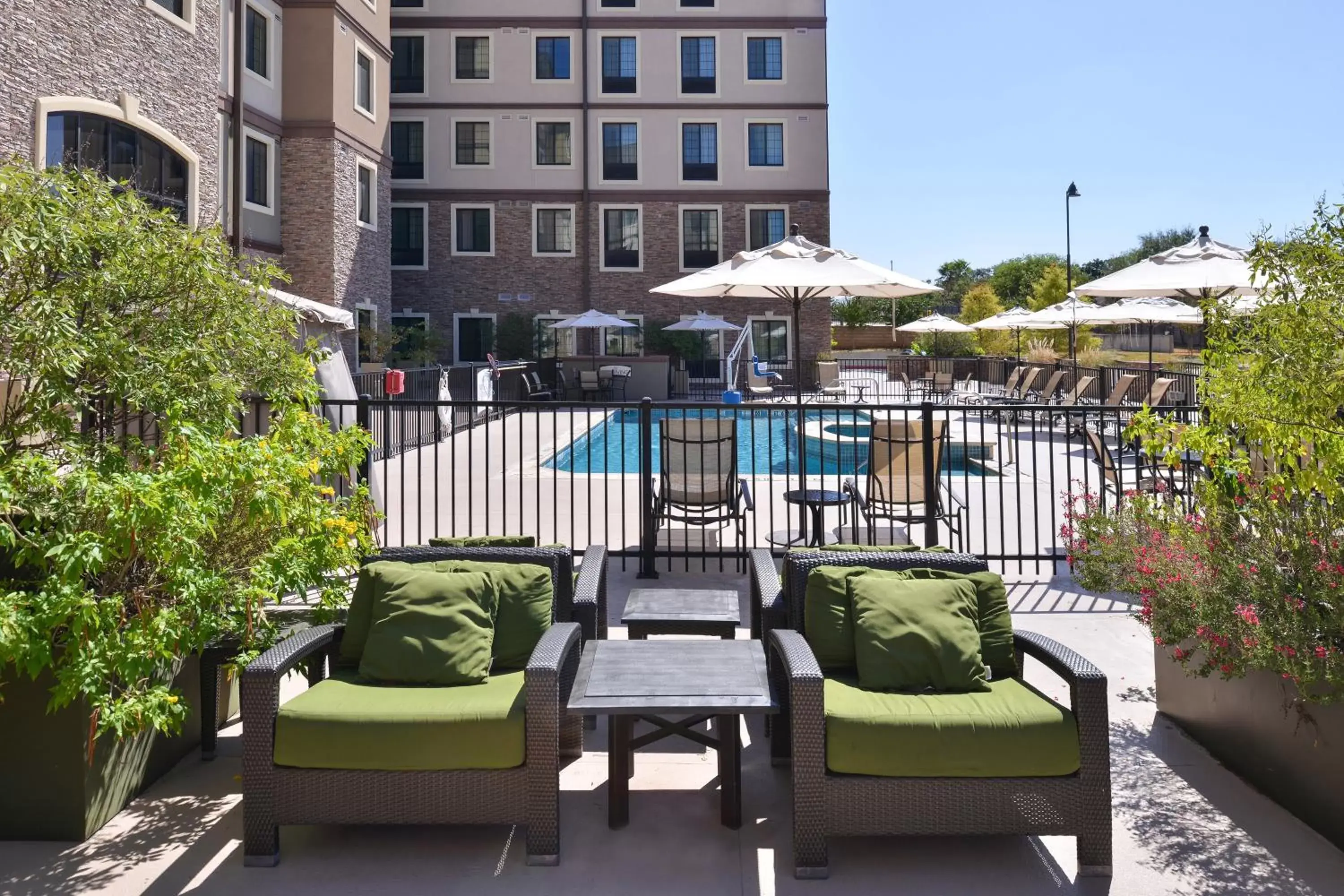 Swimming pool in Staybridge Suites San Antonio-Stone Oak, an IHG Hotel