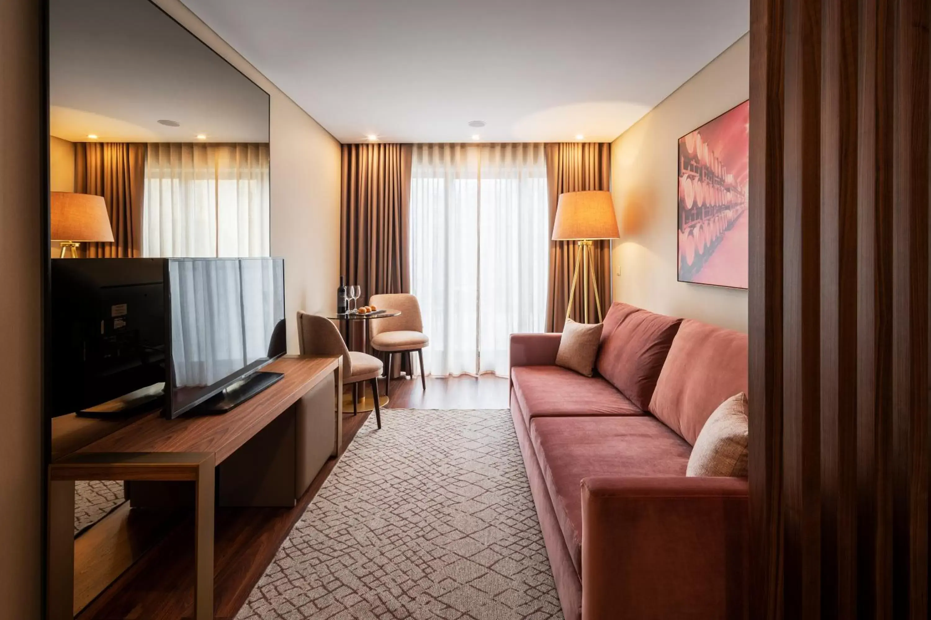 Bedroom, Seating Area in TURIM Oporto Hotel