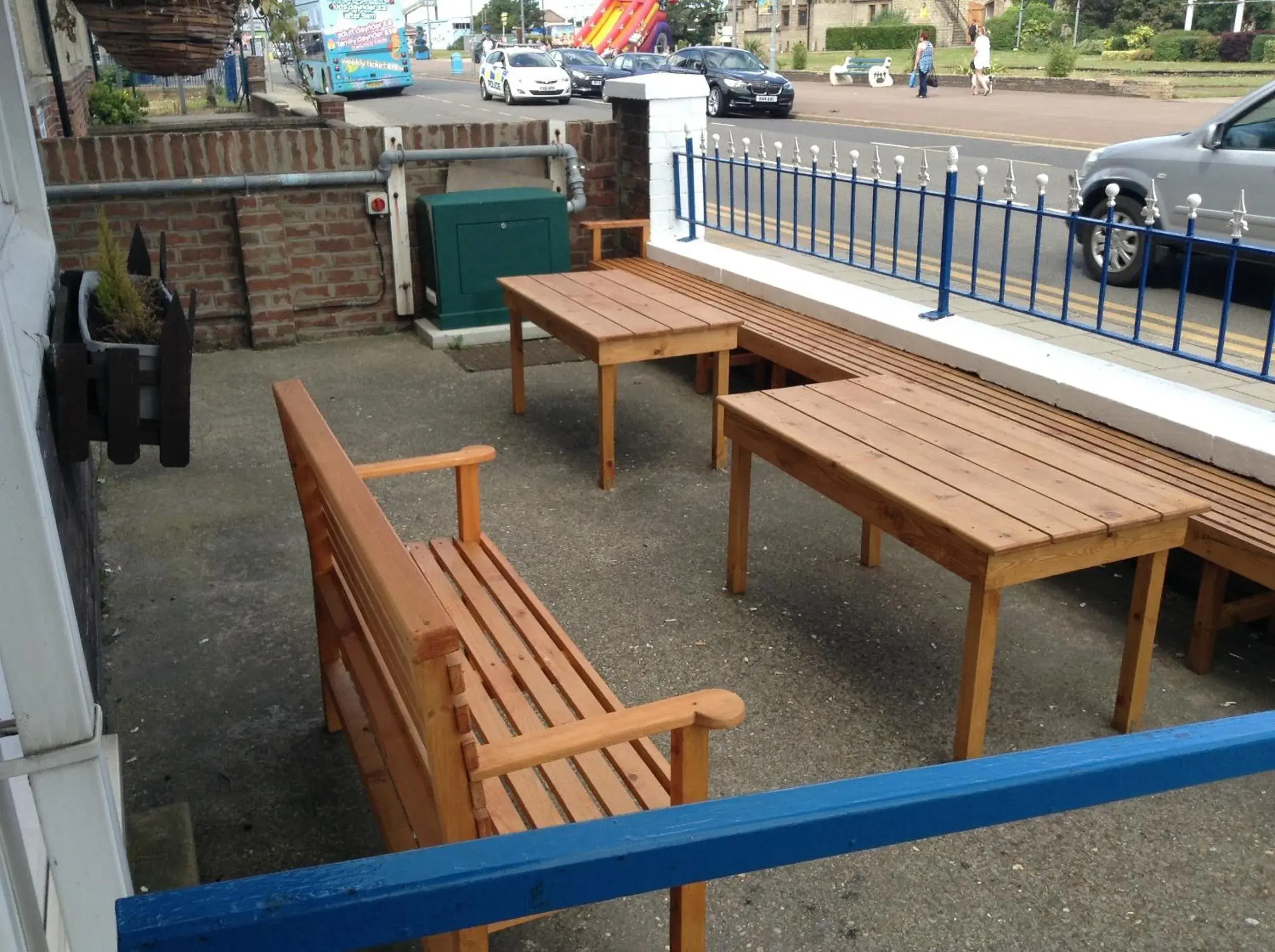 Garden in North Parade Seafront Accommodation