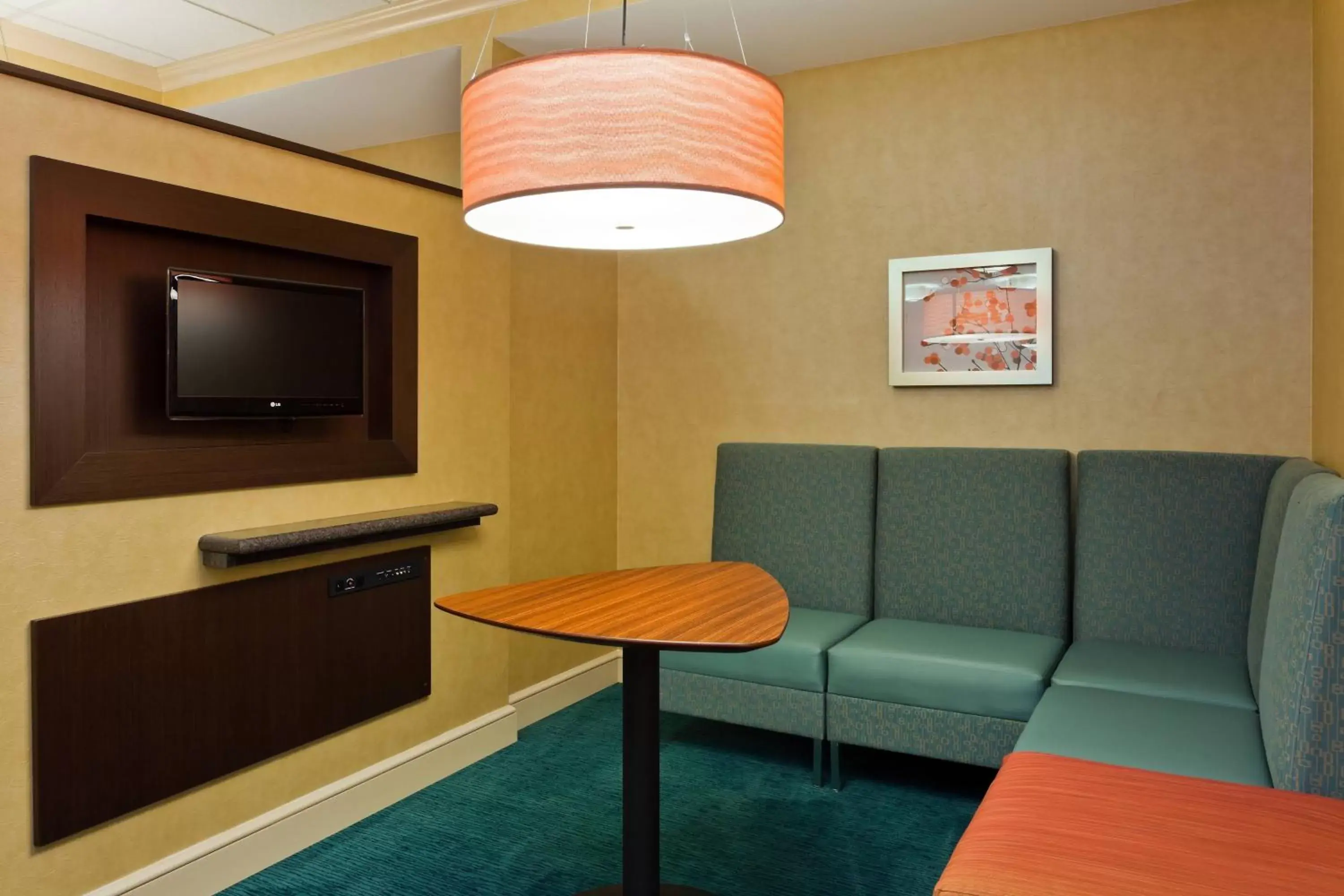 Lobby or reception, Seating Area in Residence Inn Indianapolis Carmel