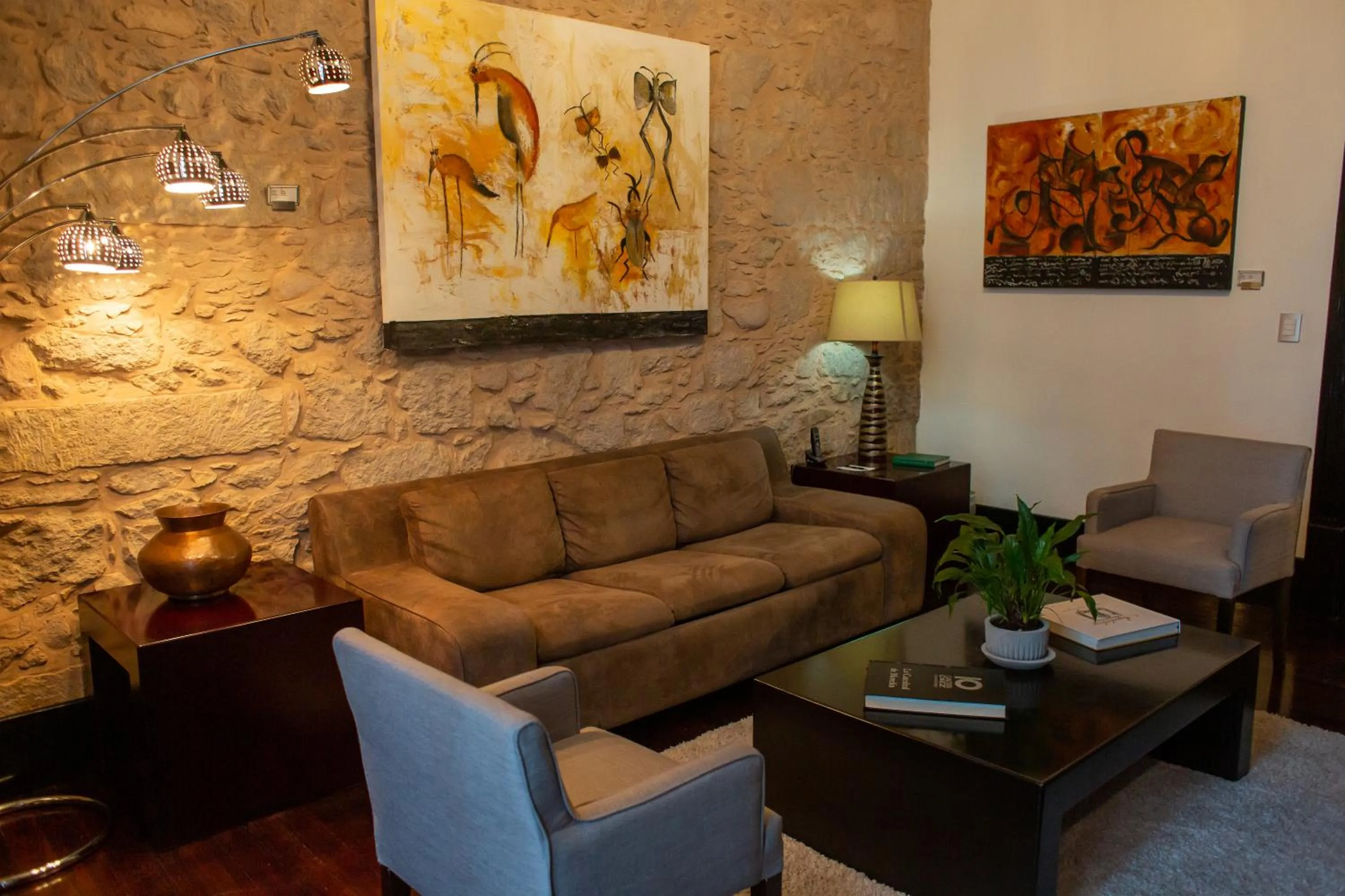 Living room in Cantera 10 Hotel Boutique