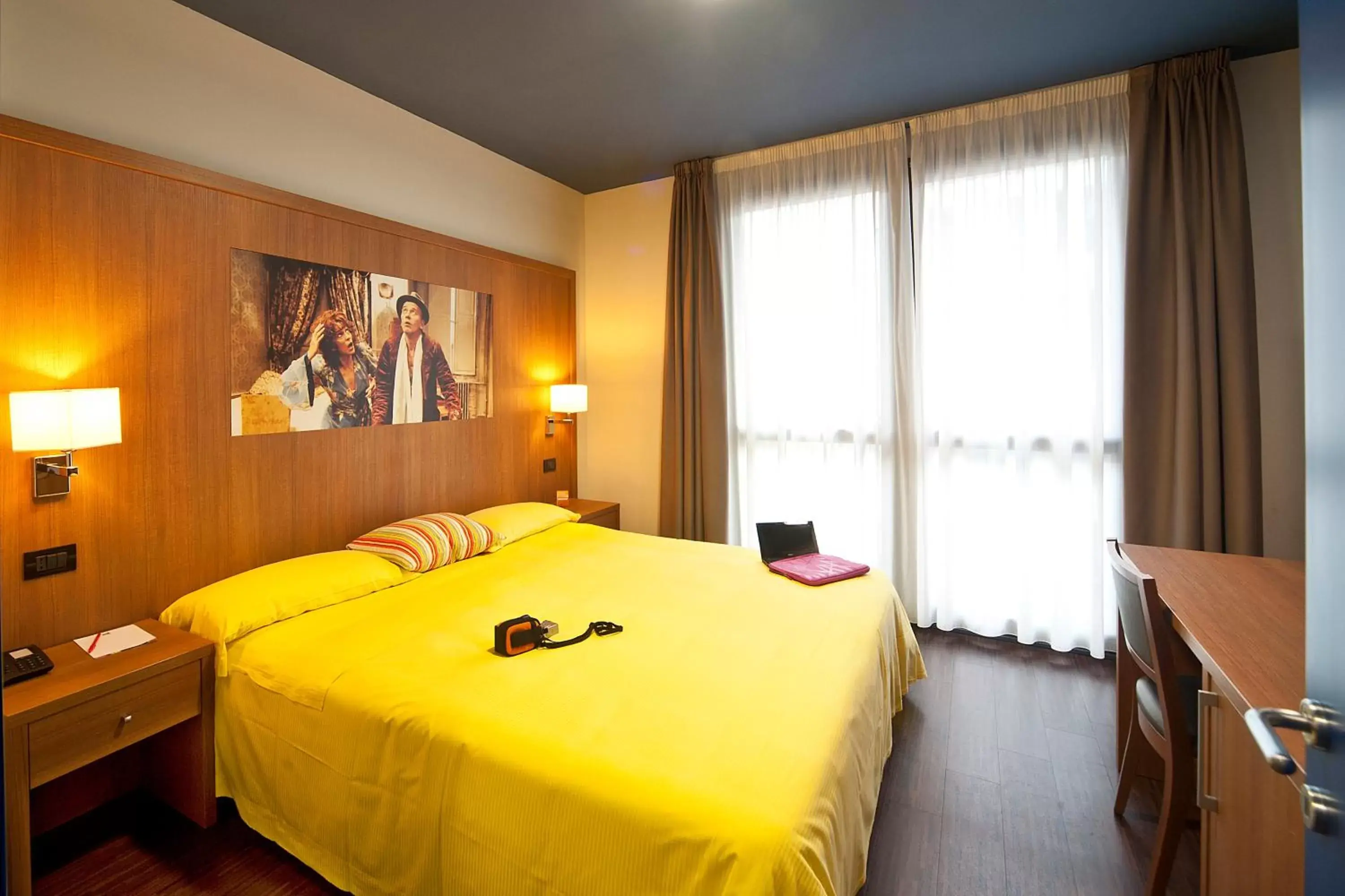 Photo of the whole room, Bed in Ibis Styles Parma Toscanini