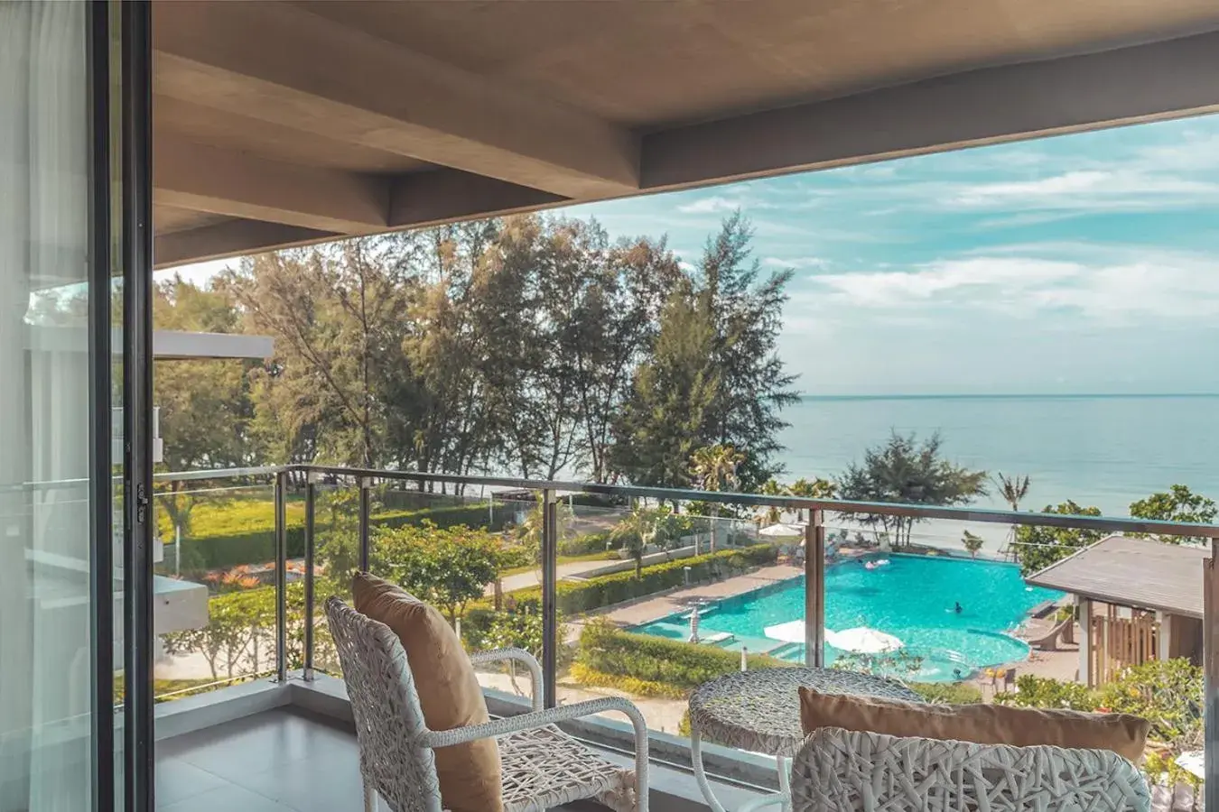 Natural landscape, Pool View in Sand Dunes Chaolao Beach Resort