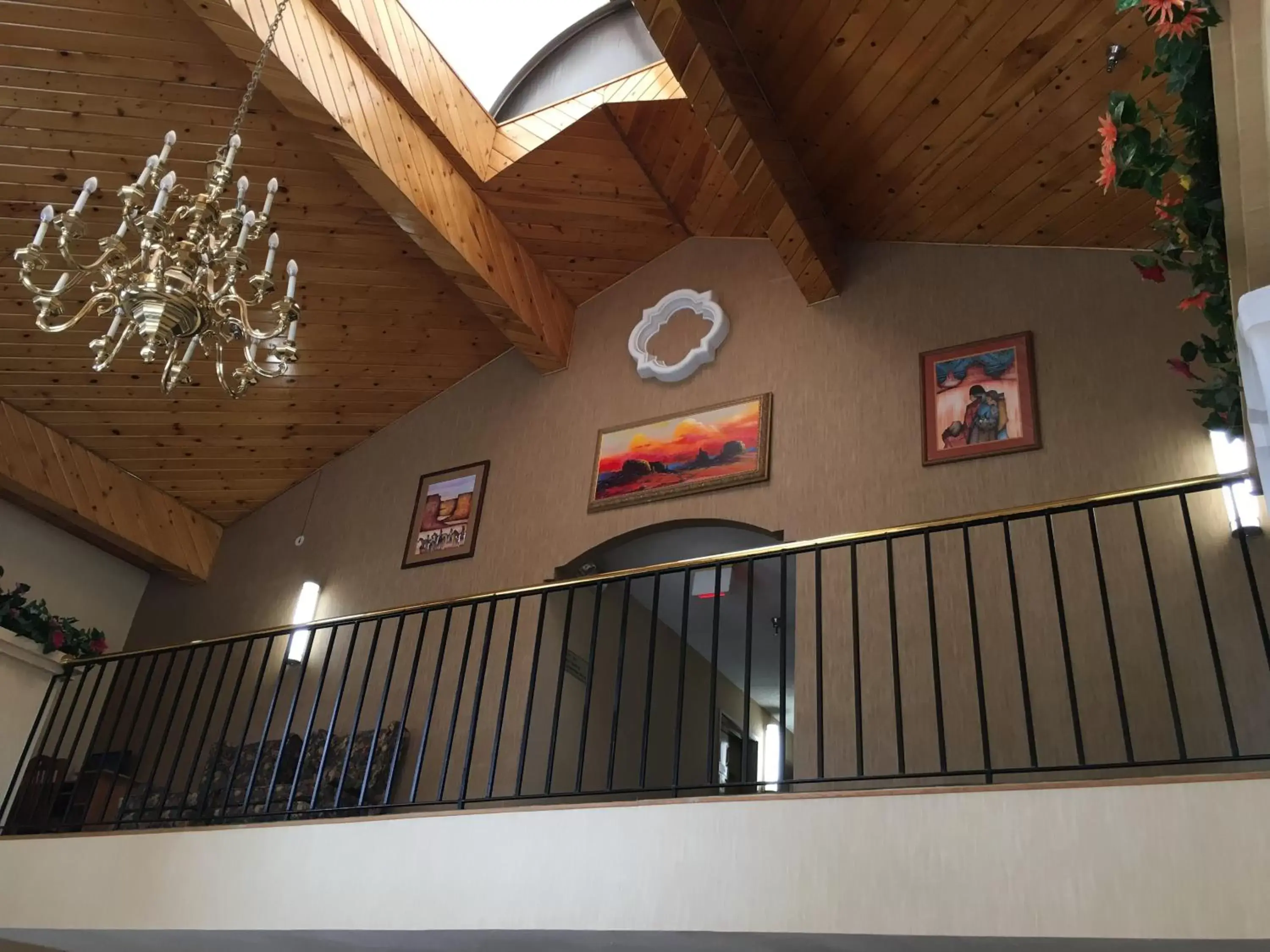 Lobby or reception in Days Inn & Suites by Wyndham Red Rock-Gallup Lobby or reception in Days Inn & Suites by Wyndham Red Rock-Gallup