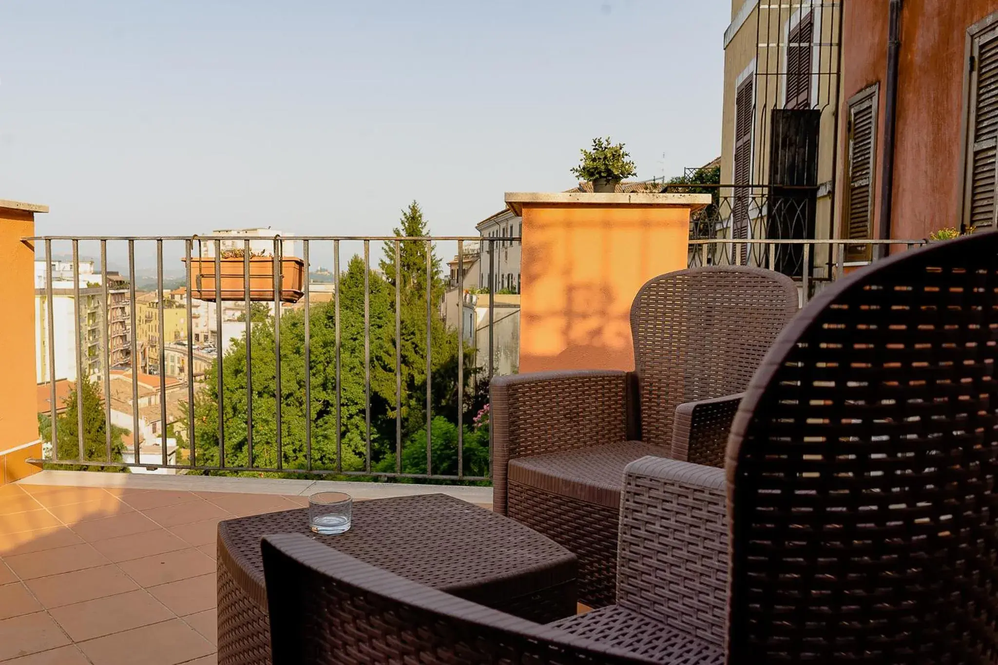 Property building, Balcony/Terrace in Hotel Ristorante Garibaldi