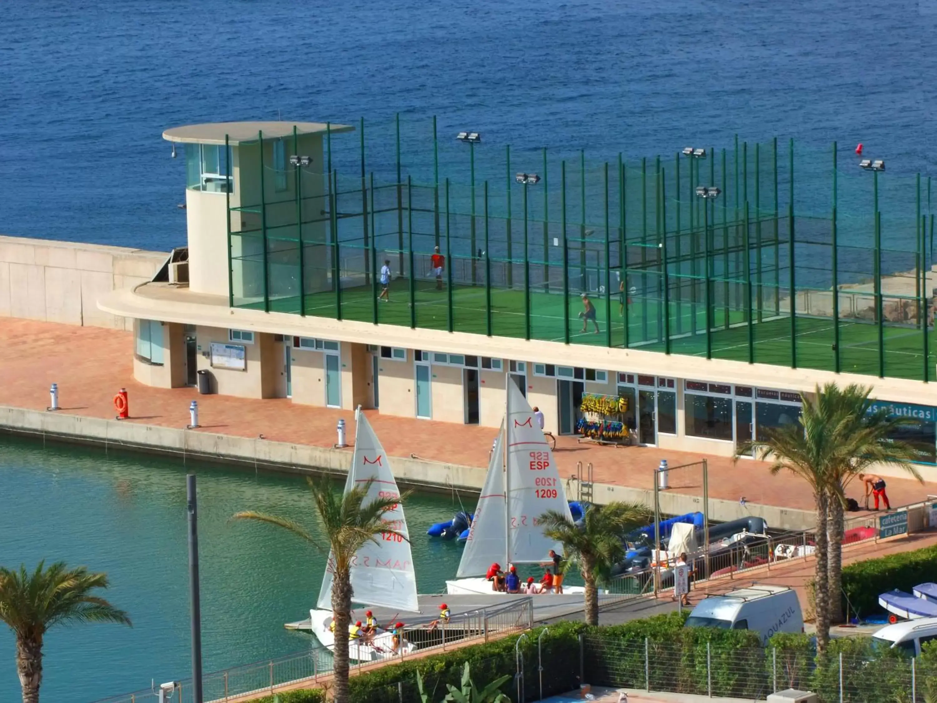 Area and facilities, Pool View in Hotel Puerto Juan Montiel Spa & Base Nautica