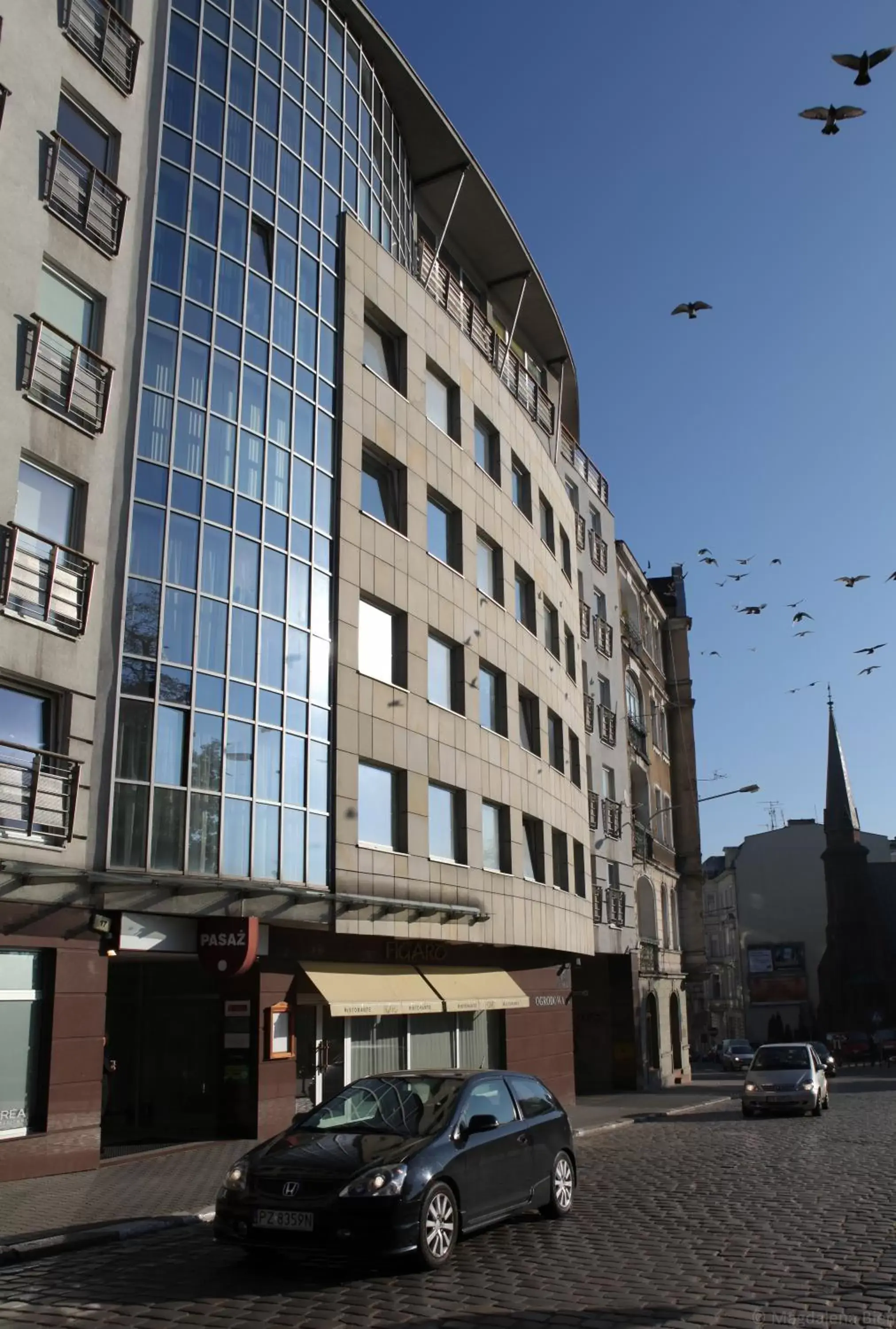 Property building in Platinum Apartments Aparthotel Property building in Platinum Apartments Aparthotel