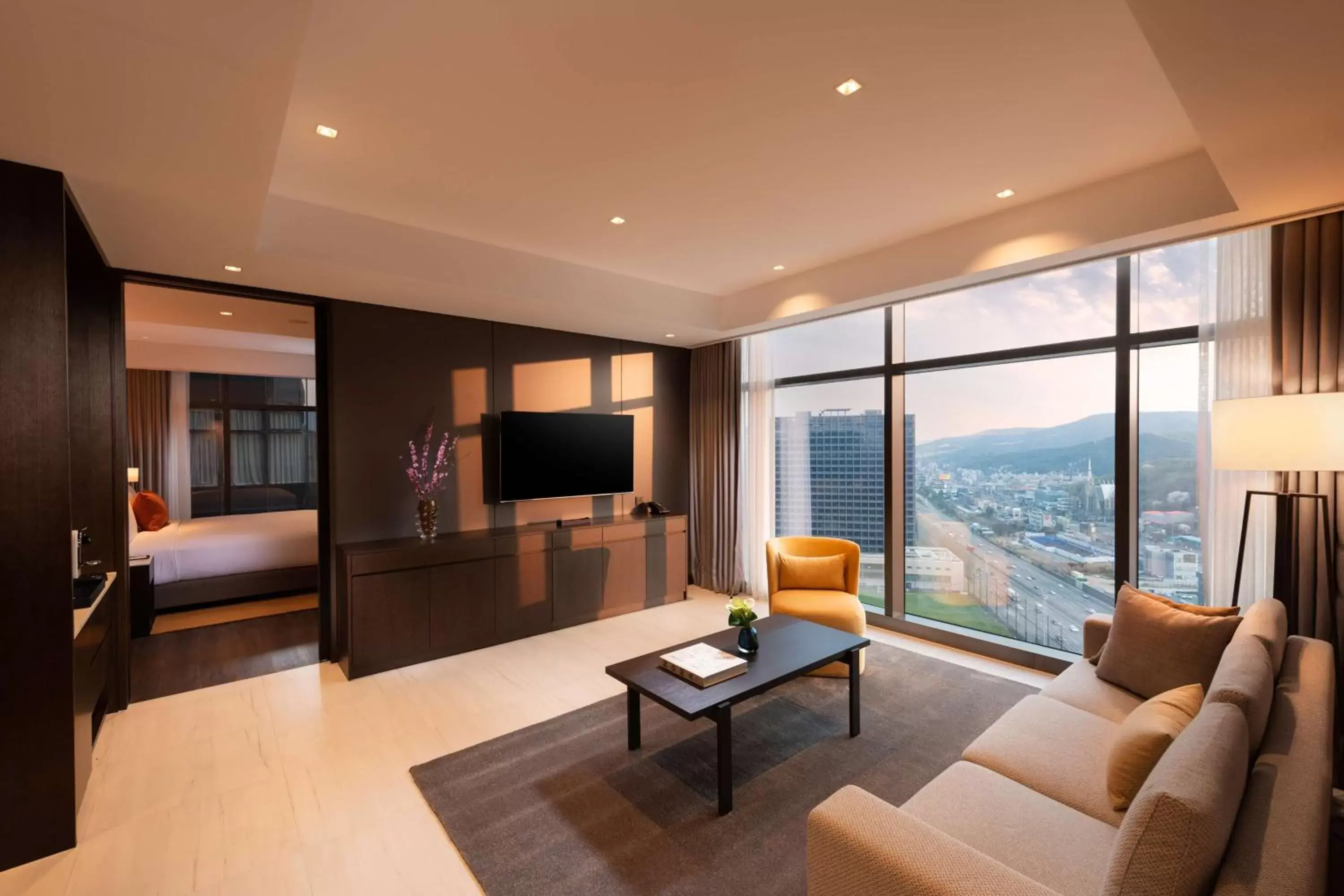 Living room, Seating Area in DoubleTree By Hilton Seoul Pangyo