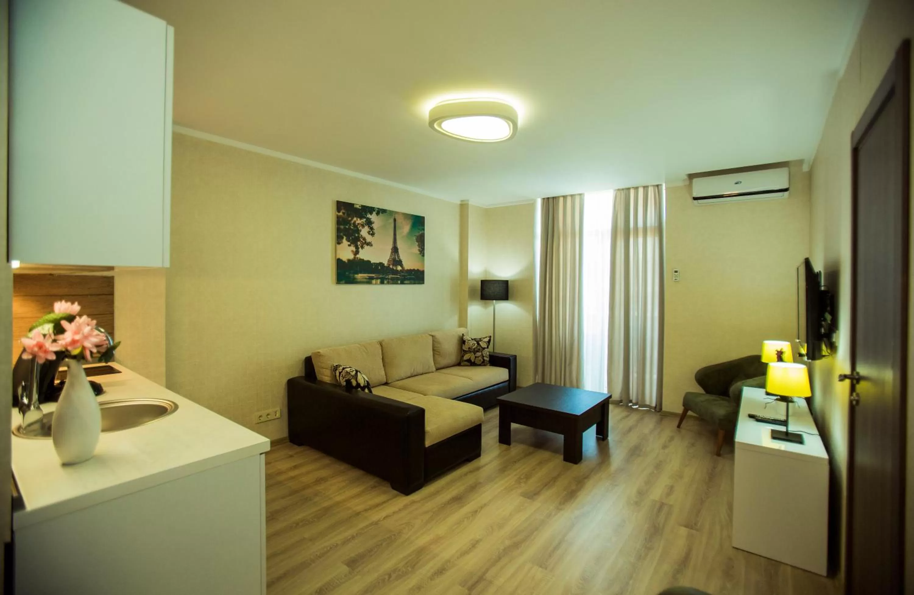 TV and multimedia, Seating Area in Holiday Lux Sea Towers Batumi