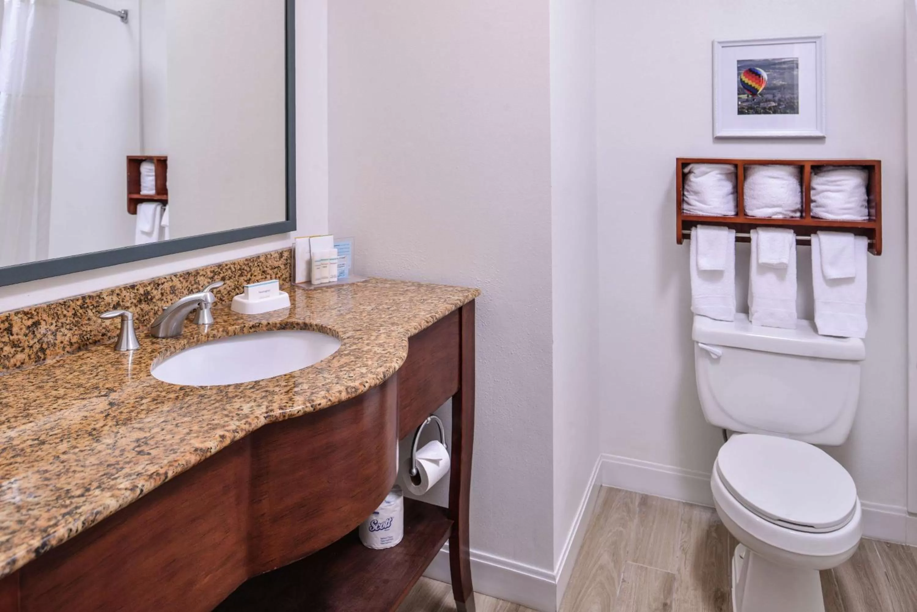Bathroom in Hampton Inn Lexington Historic Area