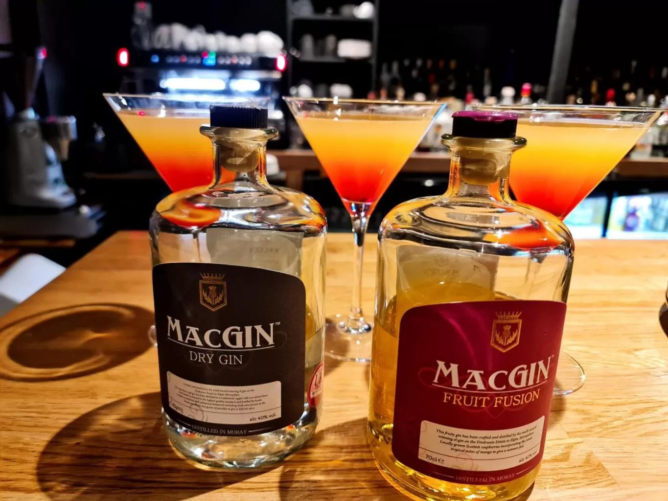 Alcoholic drinks in West End Hotel