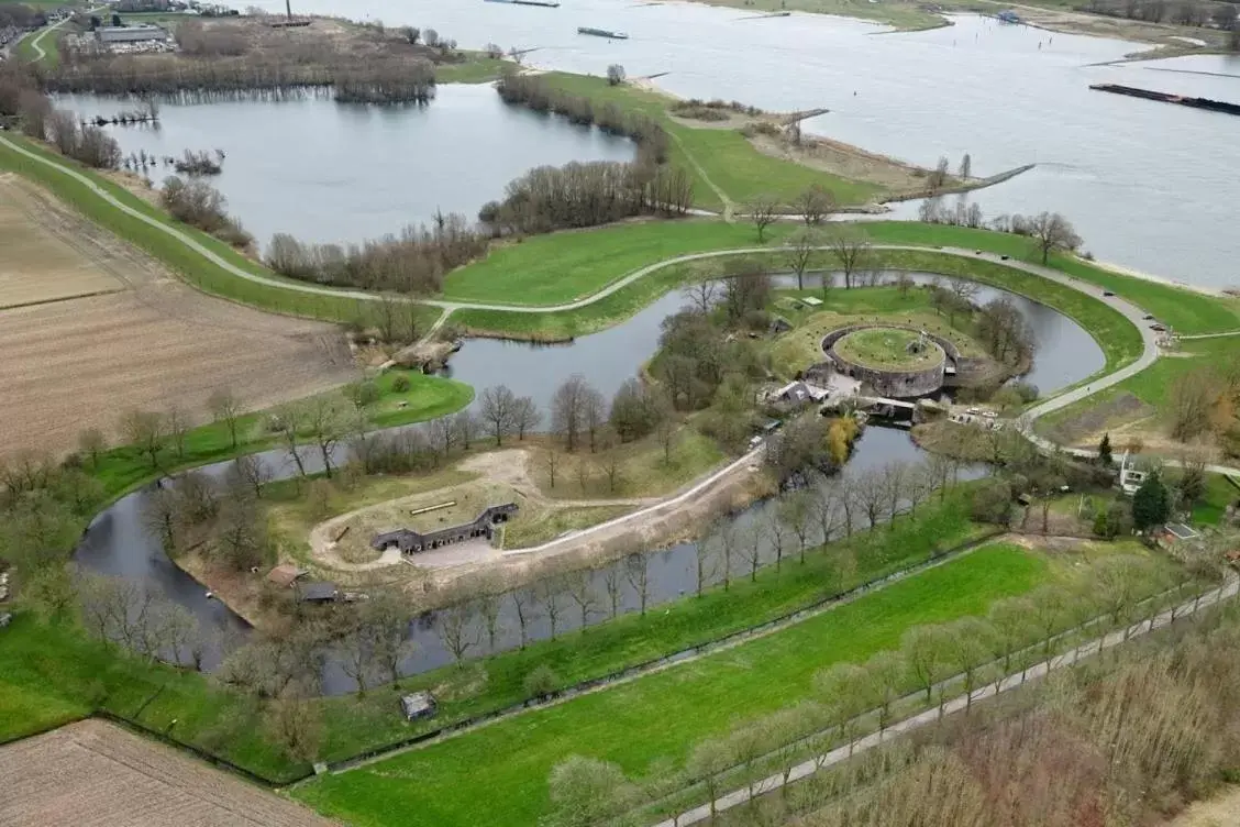 Garden, Bird's-eye View in Fort Vuren