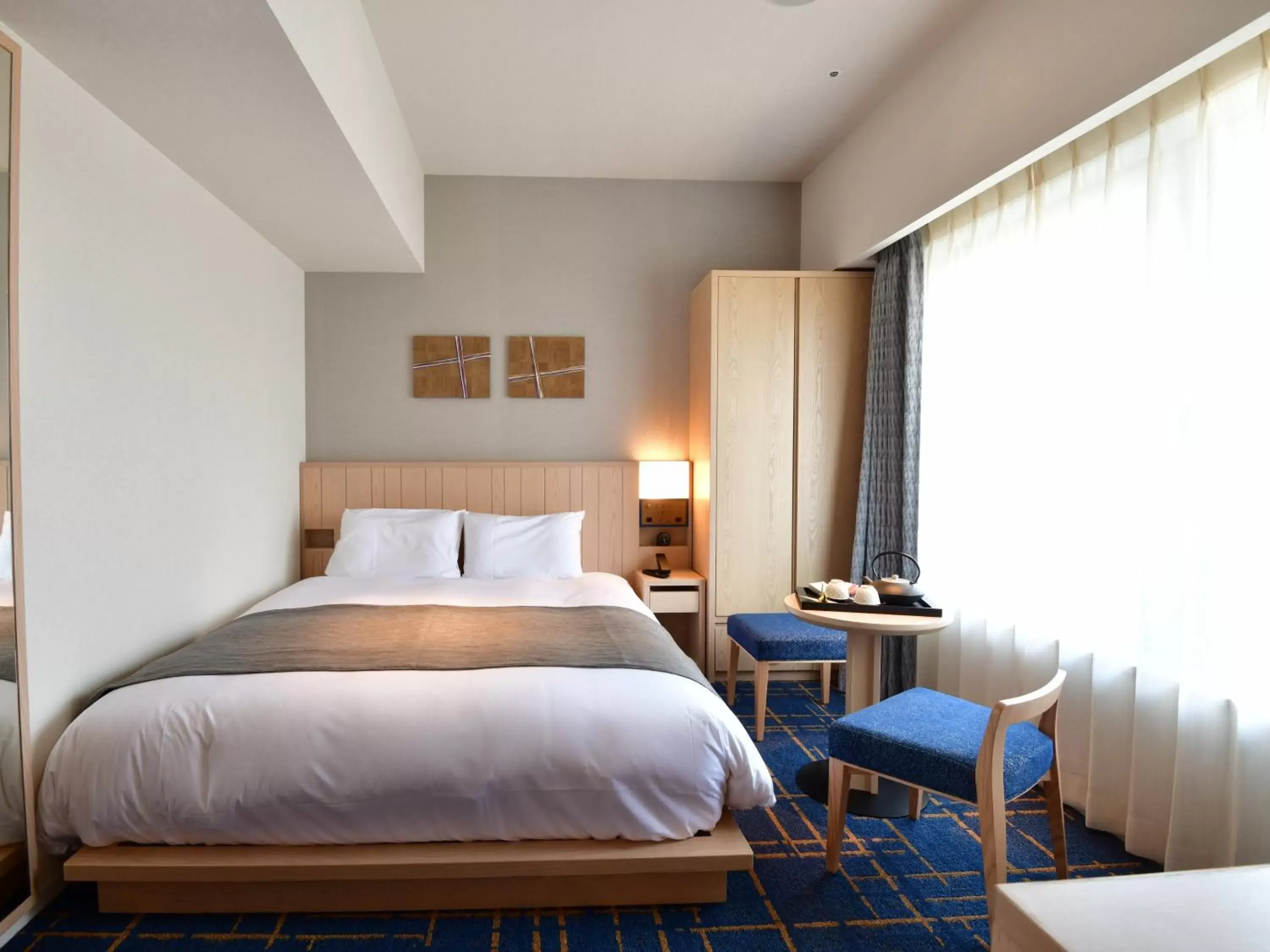 Photo of the whole room, Bed in SH by the square hotel Kyoto Kiyamachi