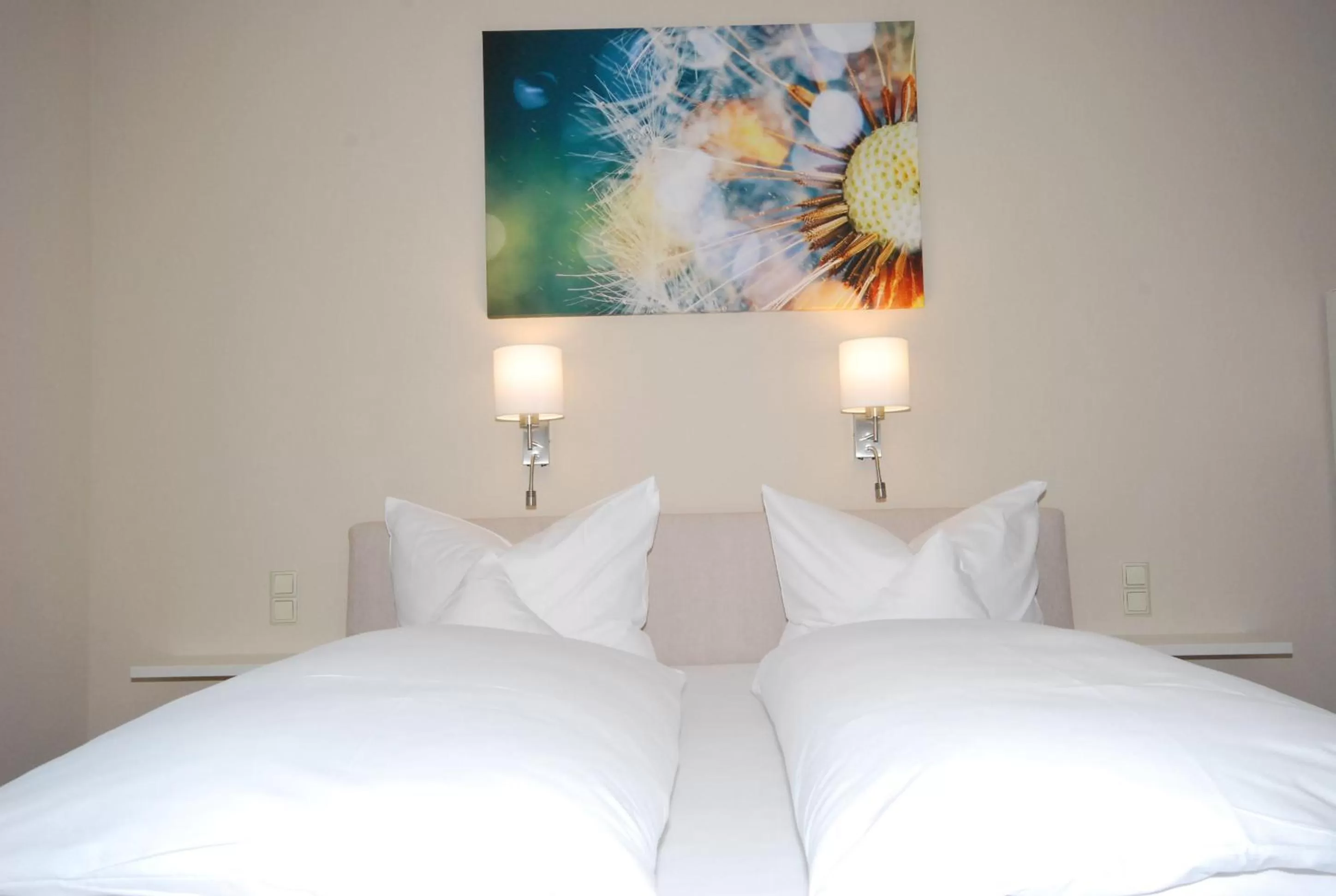 Bed in Hotel Colosseum