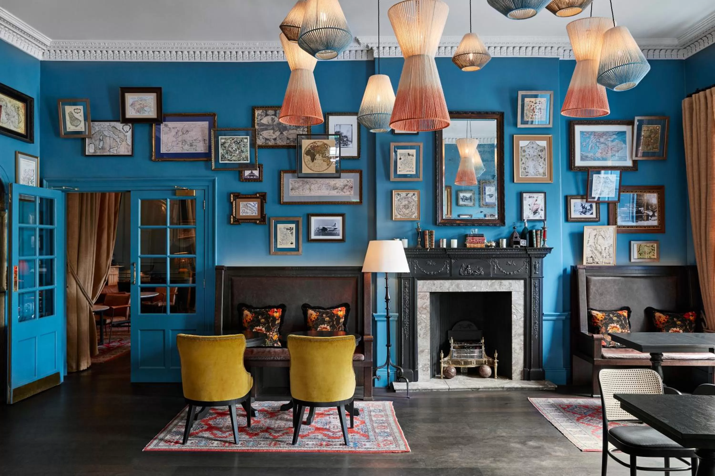 Seating area in Kimpton Charlotte Square by IHG