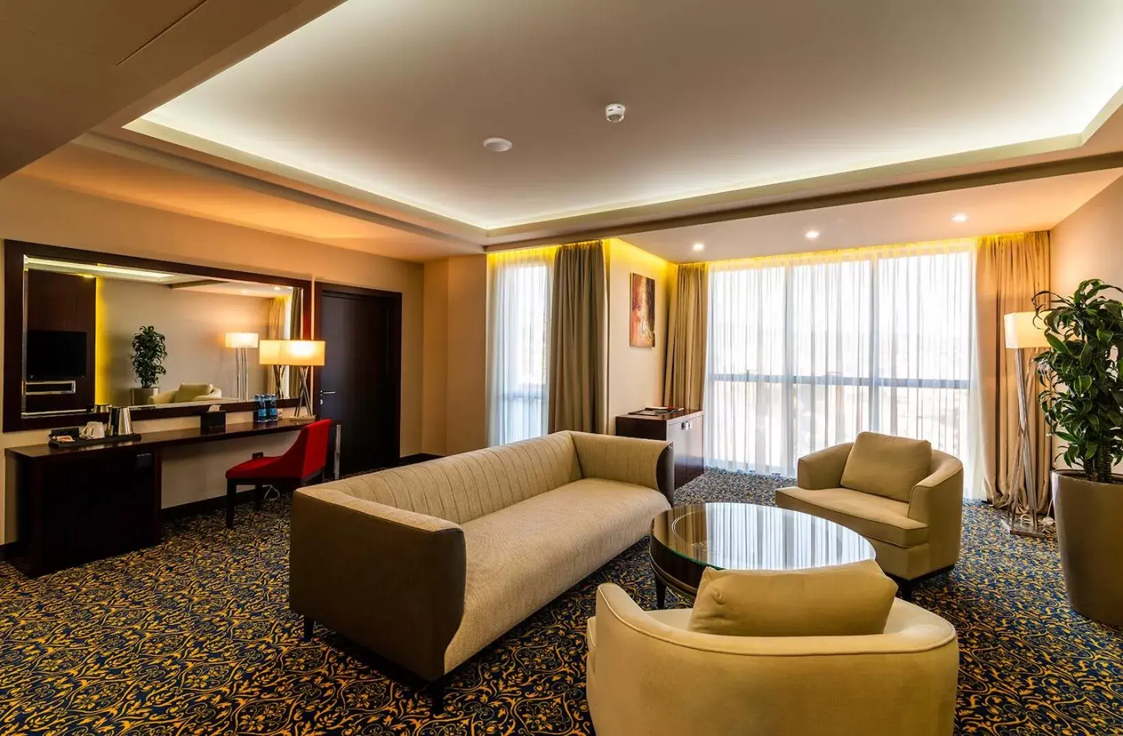 Living room, Seating Area in Ramada Hotel & Suites by Wyndham Yerevan