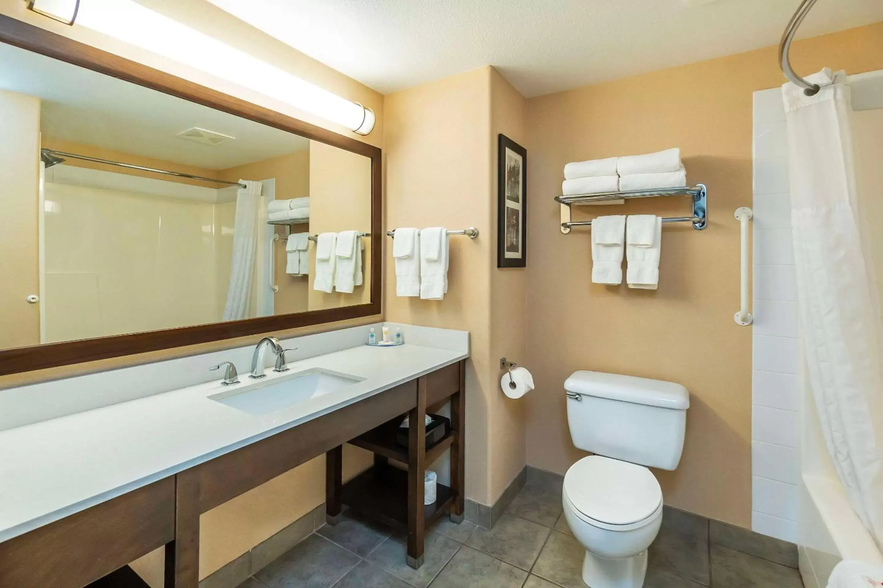 Bedroom, Bathroom in Comfort Inn & Suites Salmon Arm