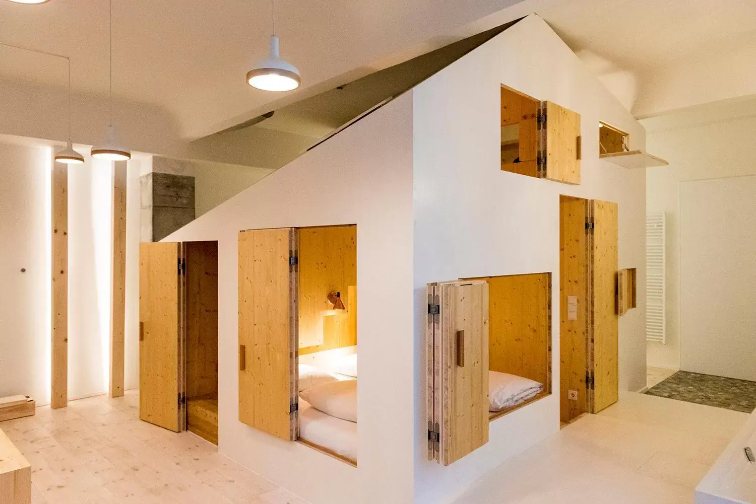 Photo of the whole room, Bed in Michelberger Hotel Photo of the whole room, Bed in Michelberger Hotel