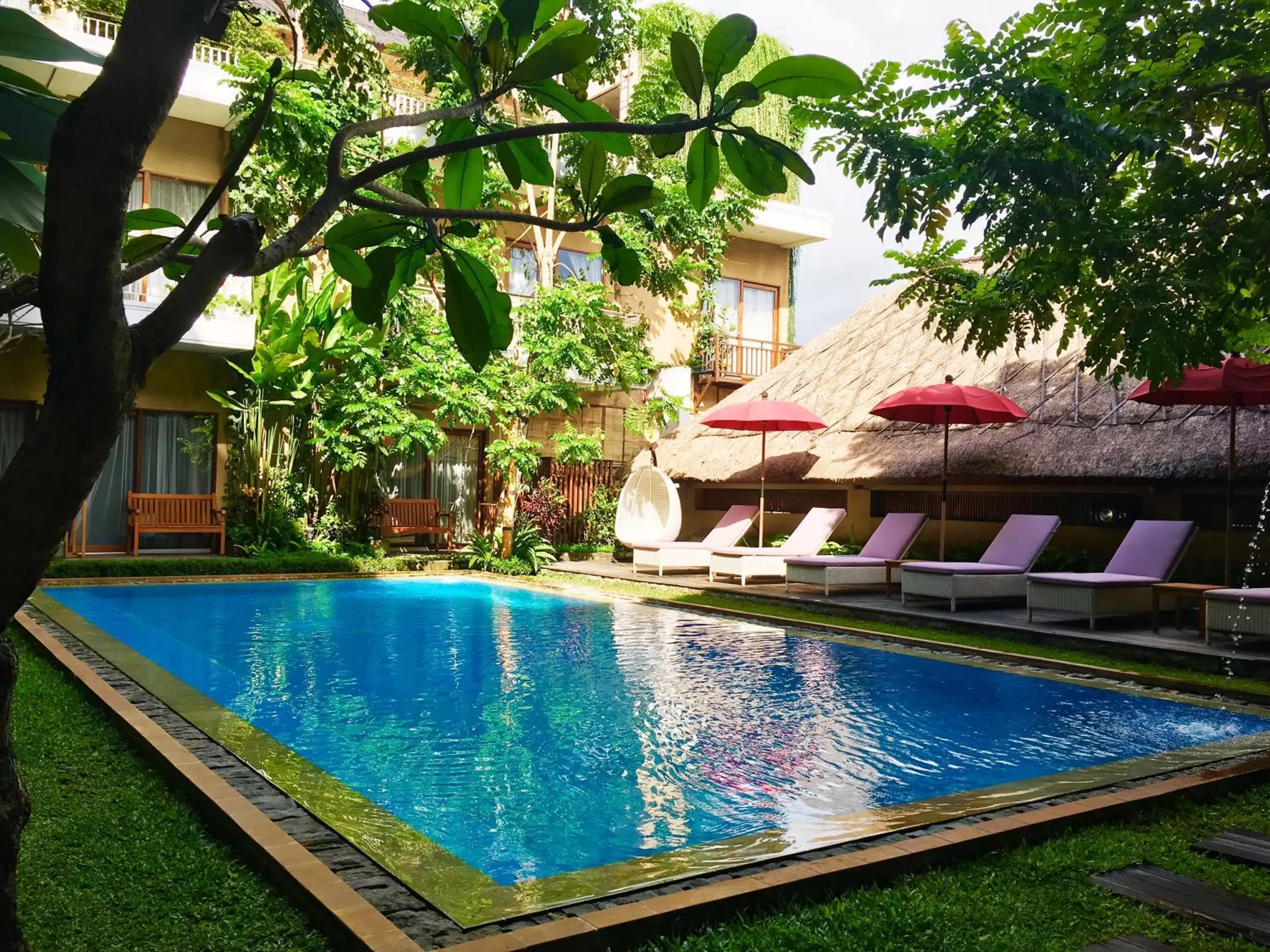 Swimming Pool in Hotel Puriartha Ubud - CHSE Certified