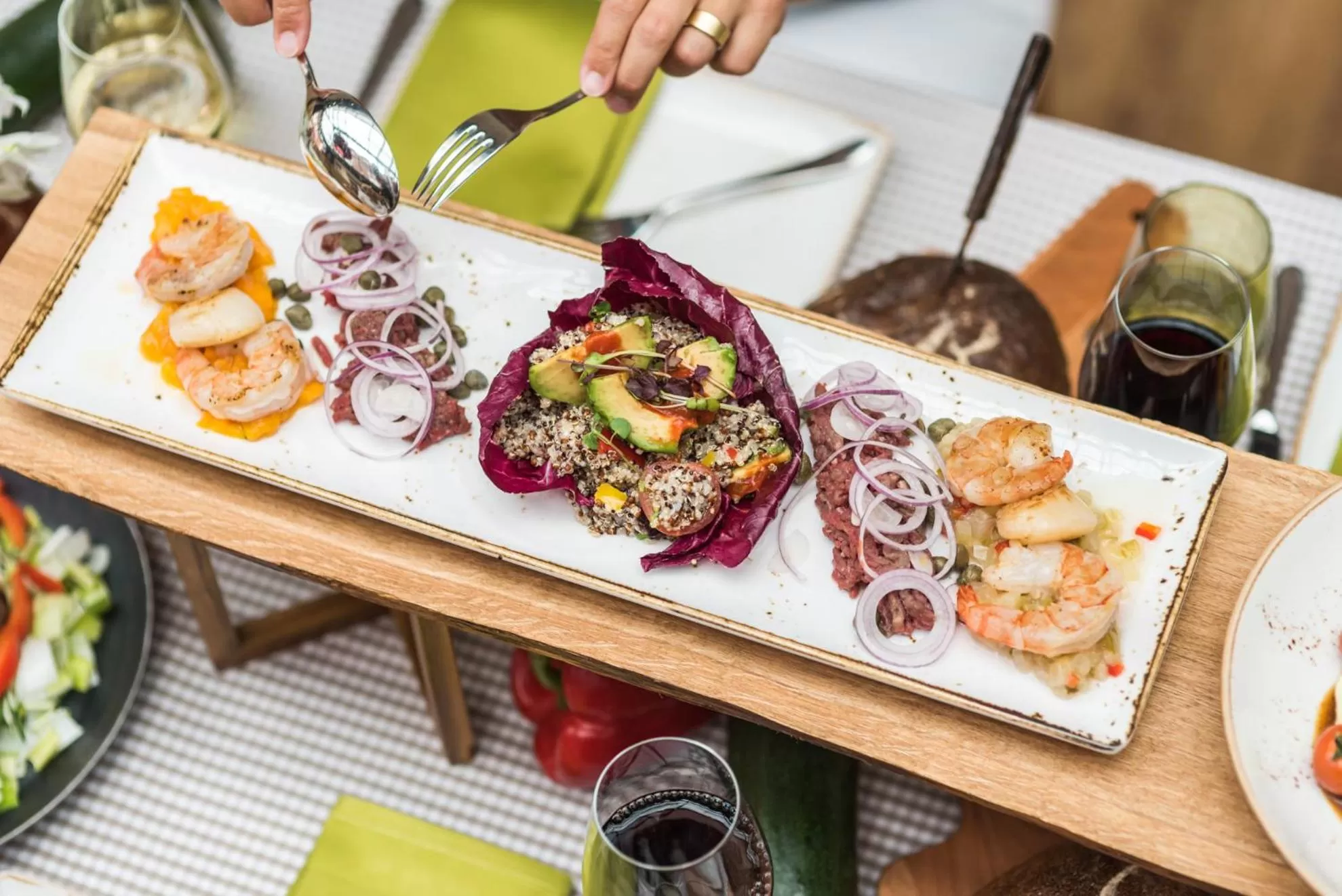 Food in Romantik Hotel Reichshof