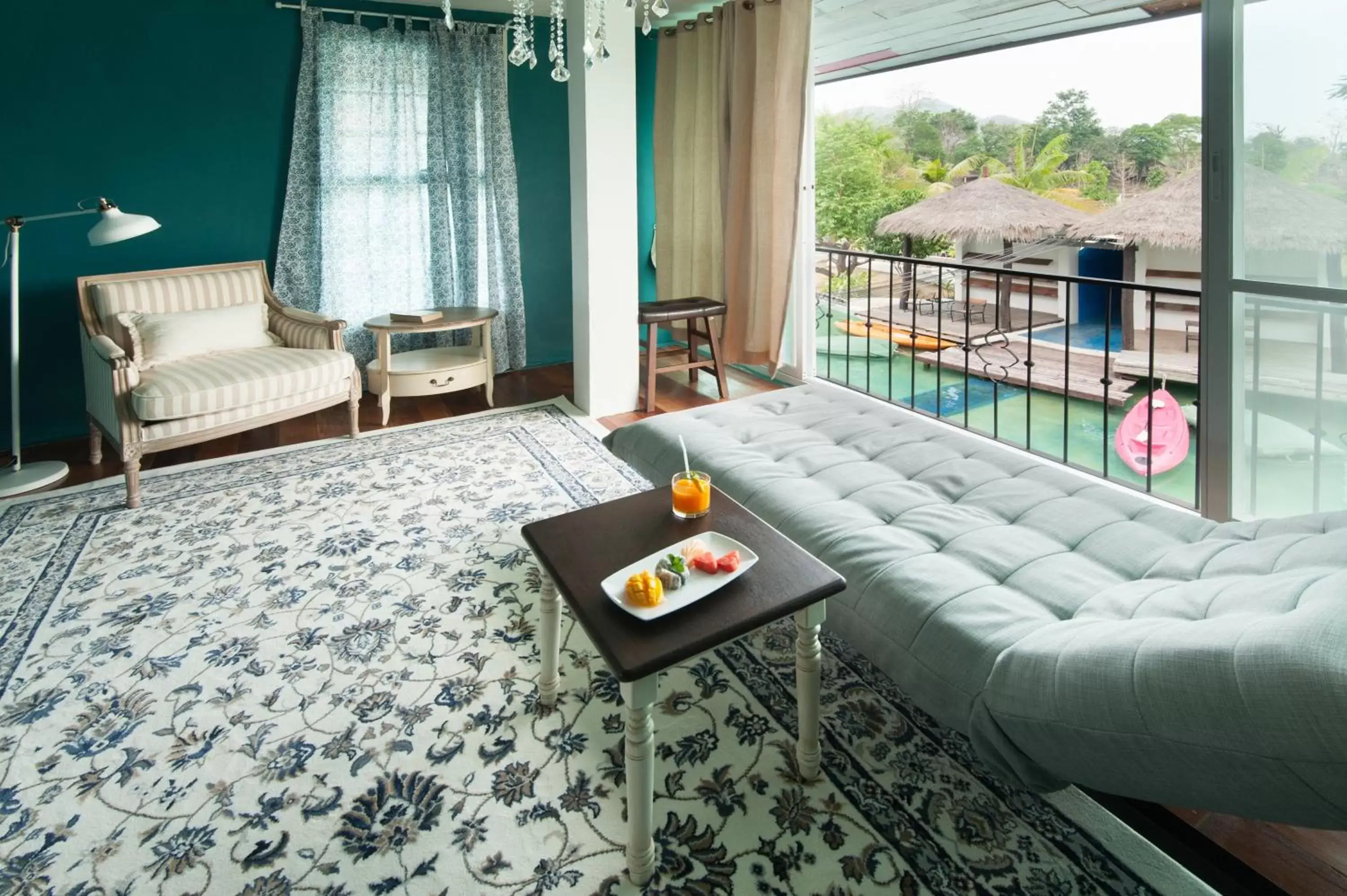 Bedroom, Seating Area in The Oia Pai Resort