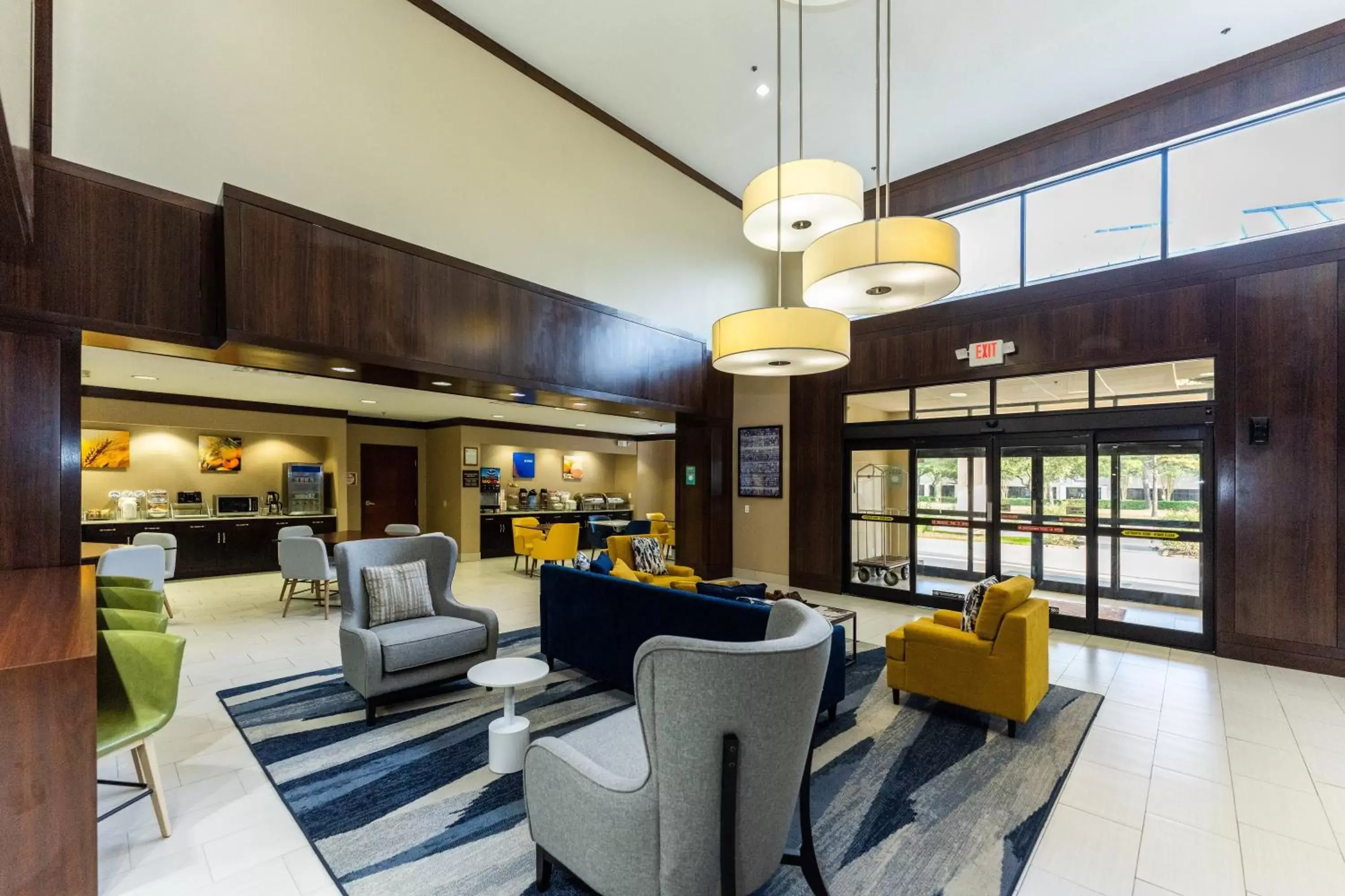 Lobby or reception, Lobby/Reception in Comfort Suites Houston West At Clay Road