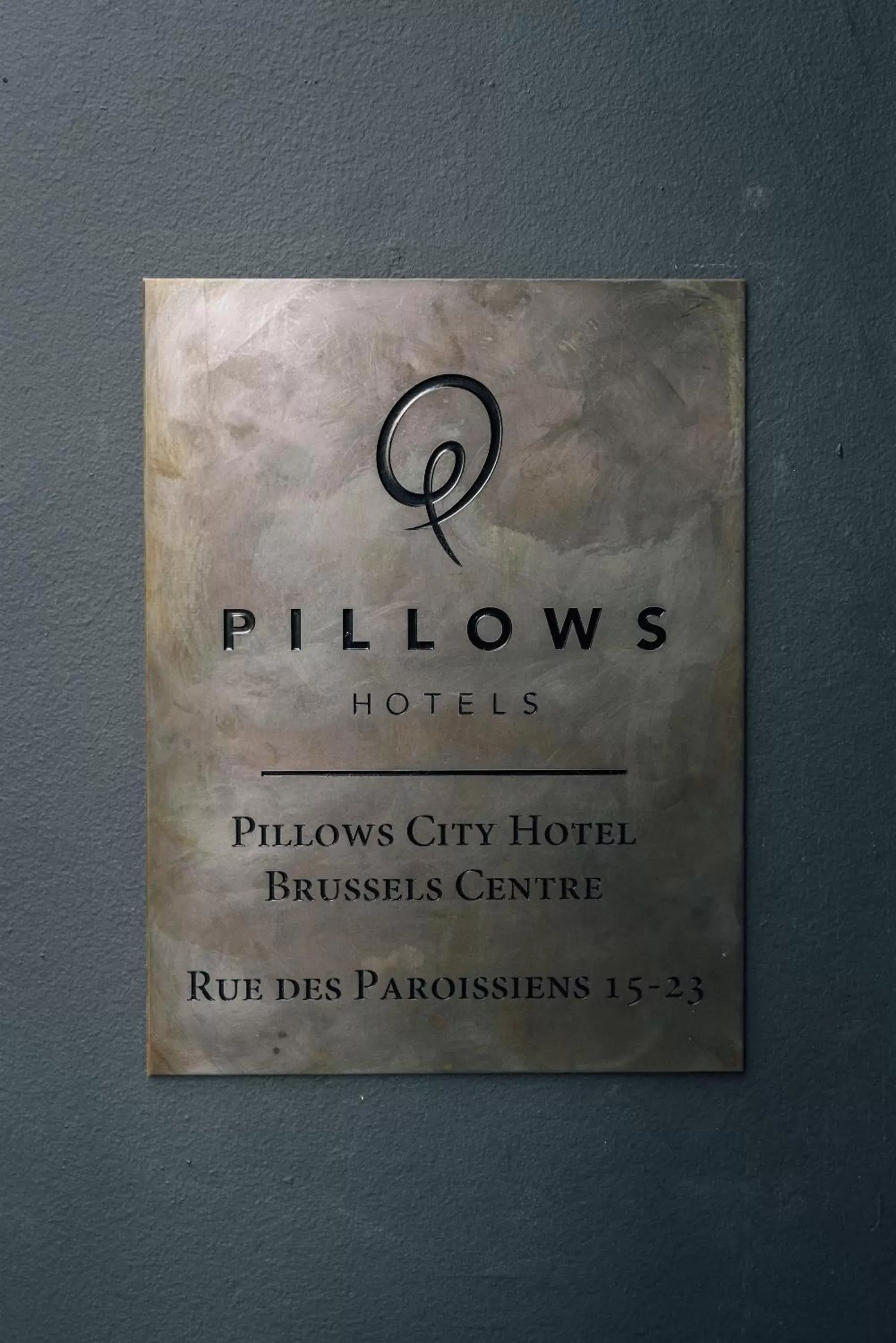 Logo/Certificate/Sign in Pillows City Hotel Brussels Centre