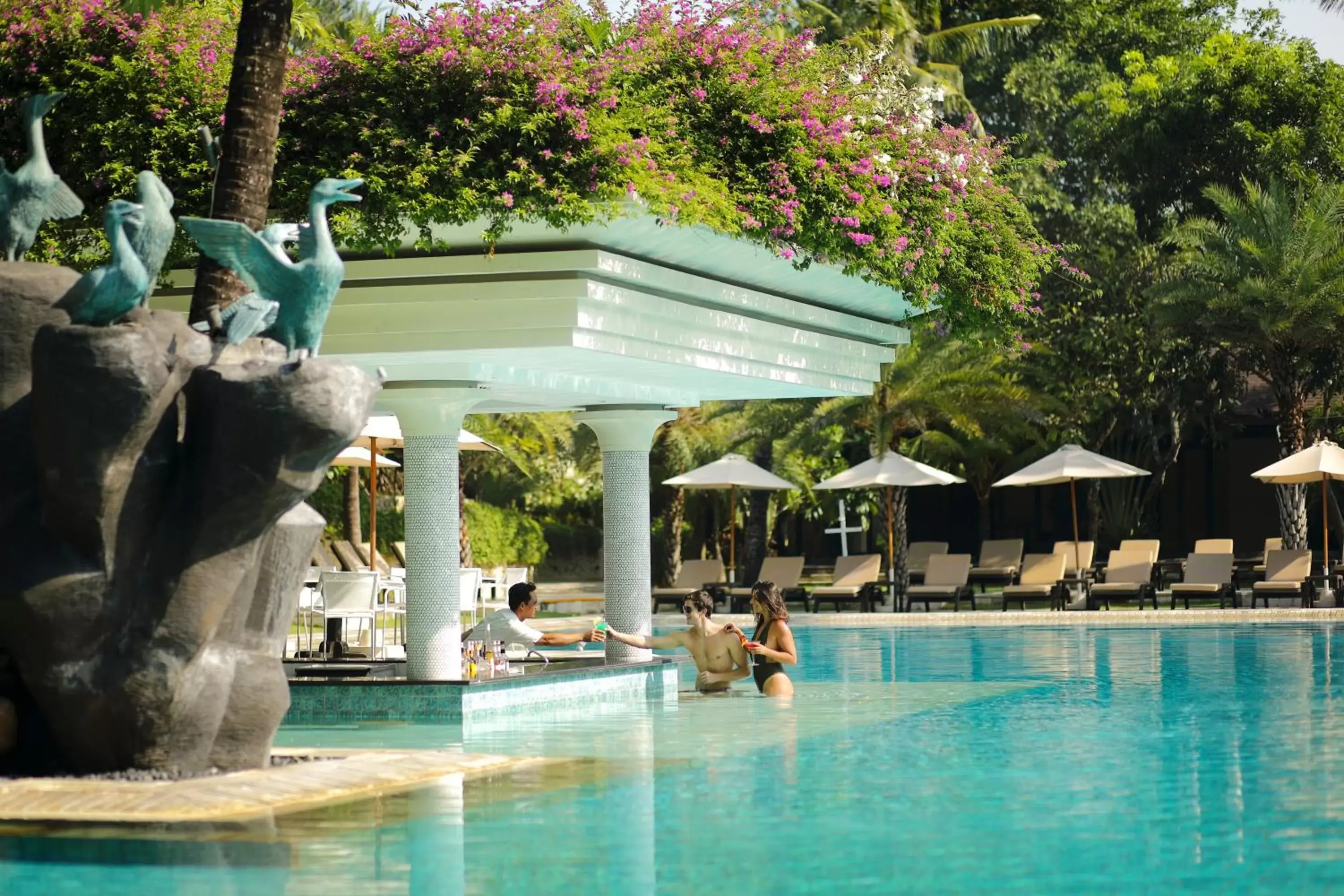 Staff, Swimming Pool in Padma Resort Legian