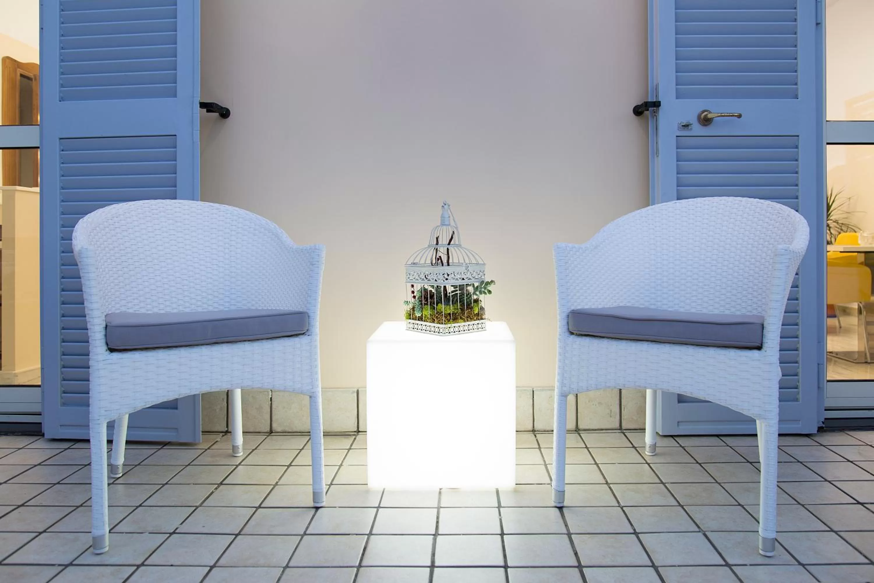 Patio in The Five Rooms Napoli