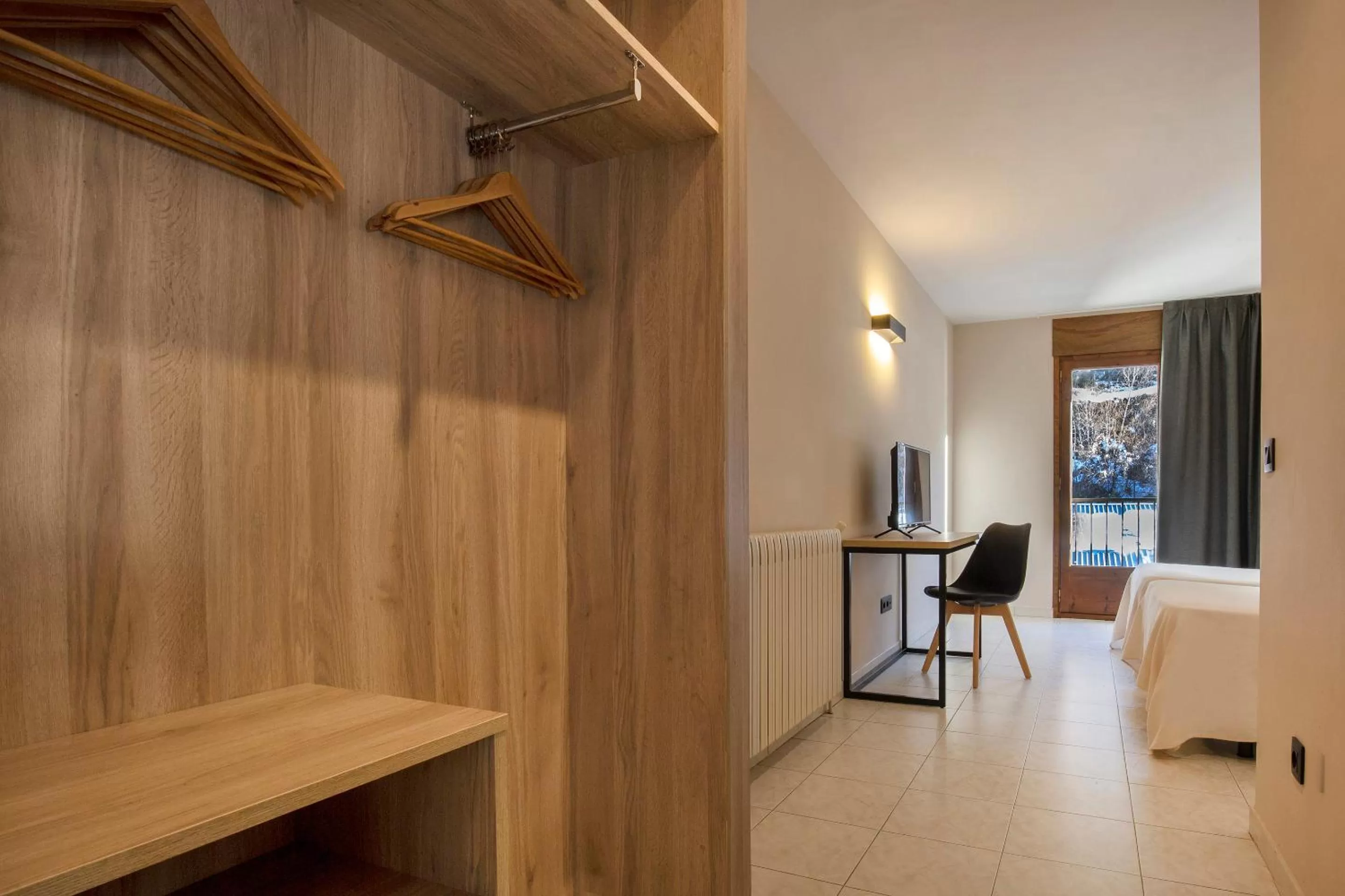 wardrobe in Hotel Encamp by Nexta