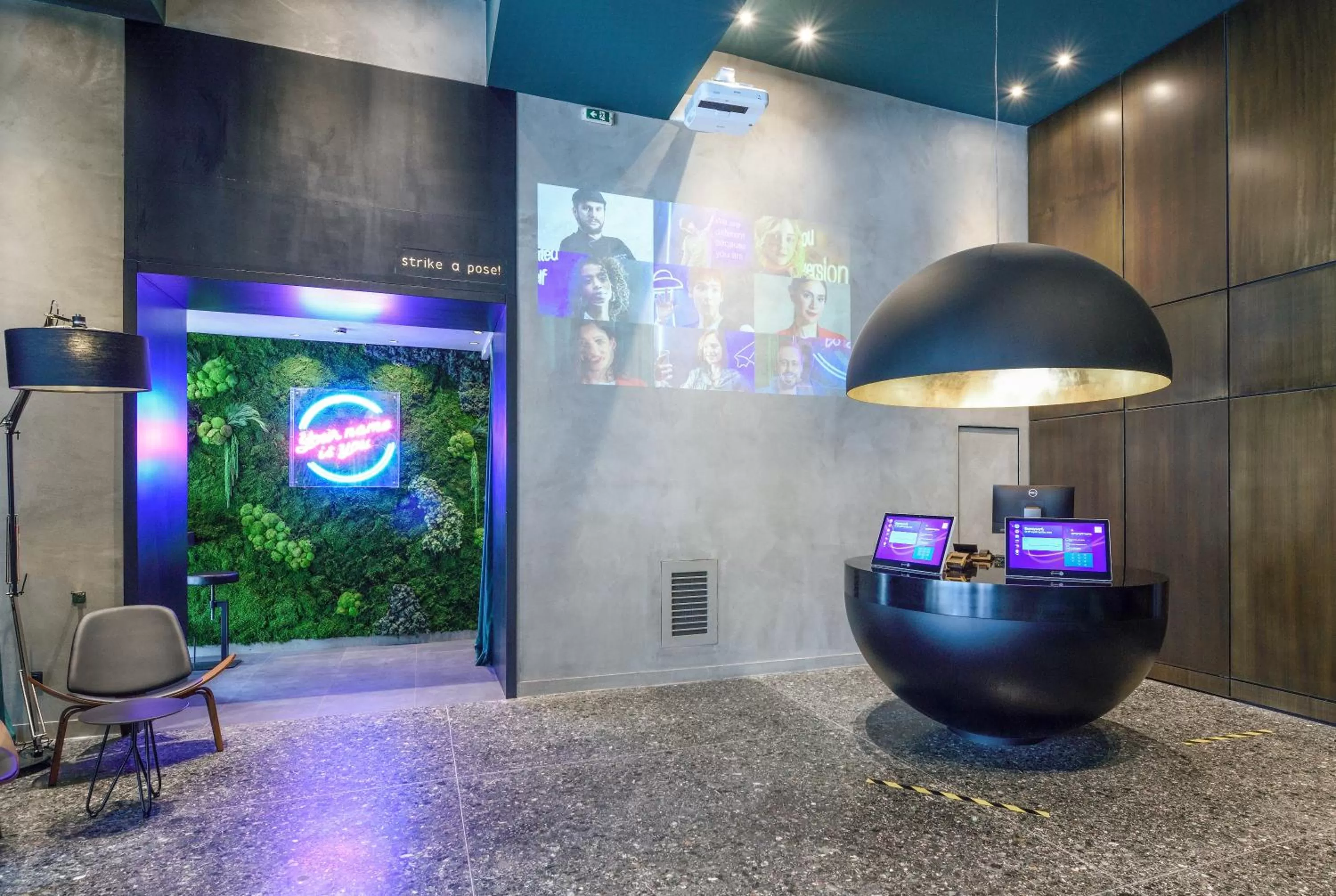 Lobby or reception in ONOMA Hotel