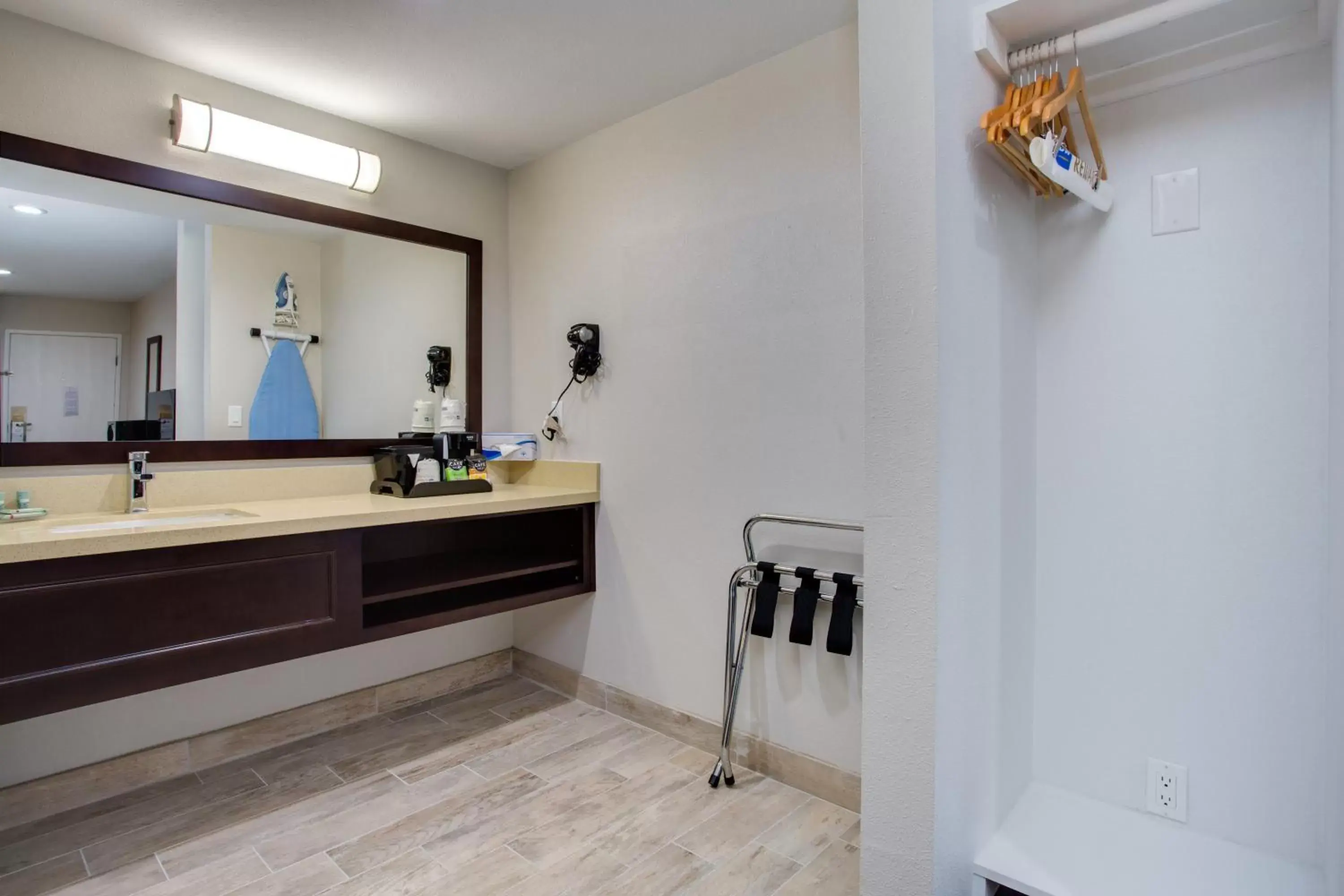 Bathroom in SureStay Plus Hotel by Best Western Chula Vista West