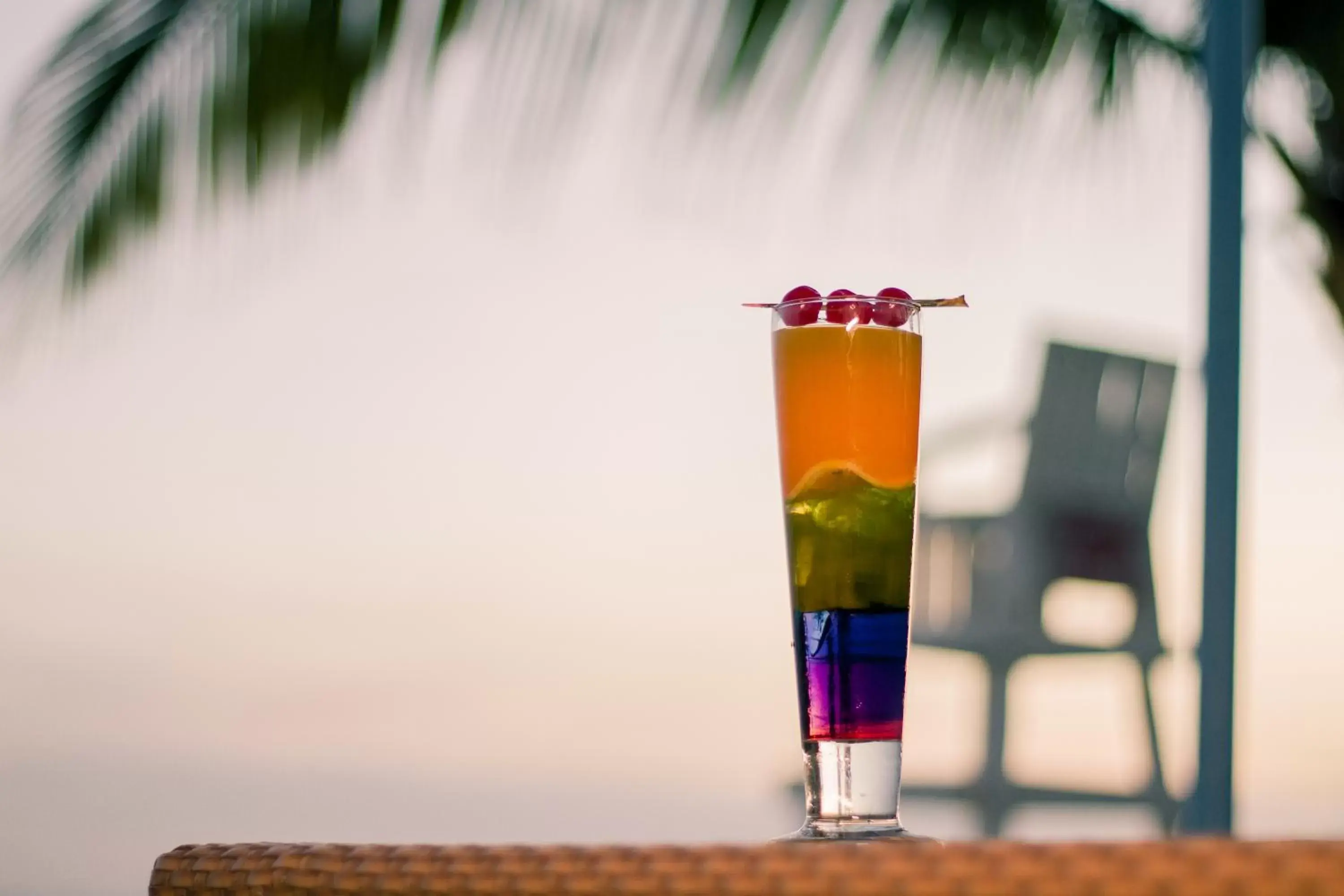 Alcoholic drinks in La Playa Estrella Beach Resort