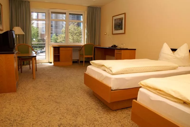 Bed in Hotel Am Weberplatz