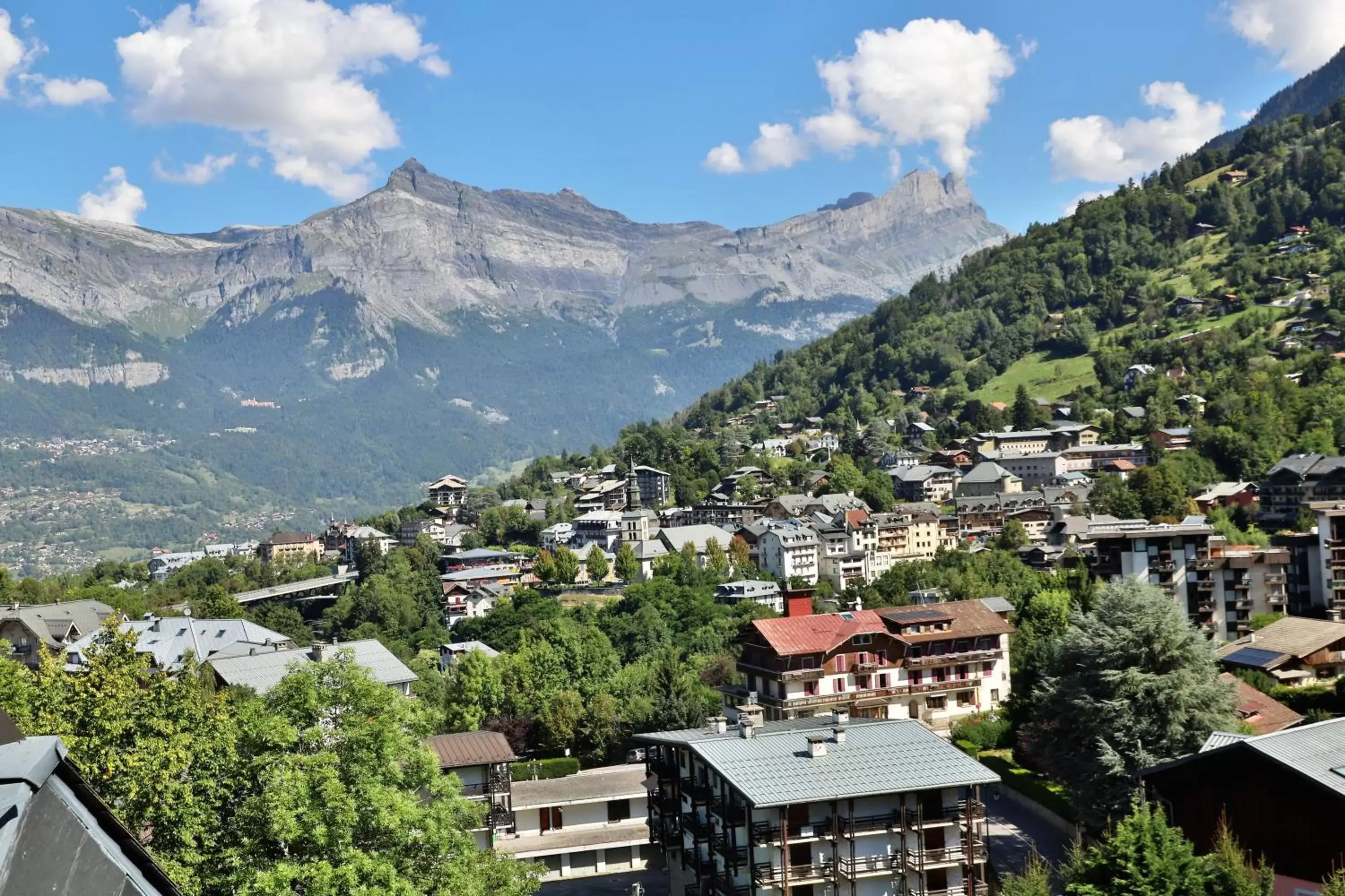 City view, Bird's-eye View in SOWELL HOTELS Mont Blanc et SPA