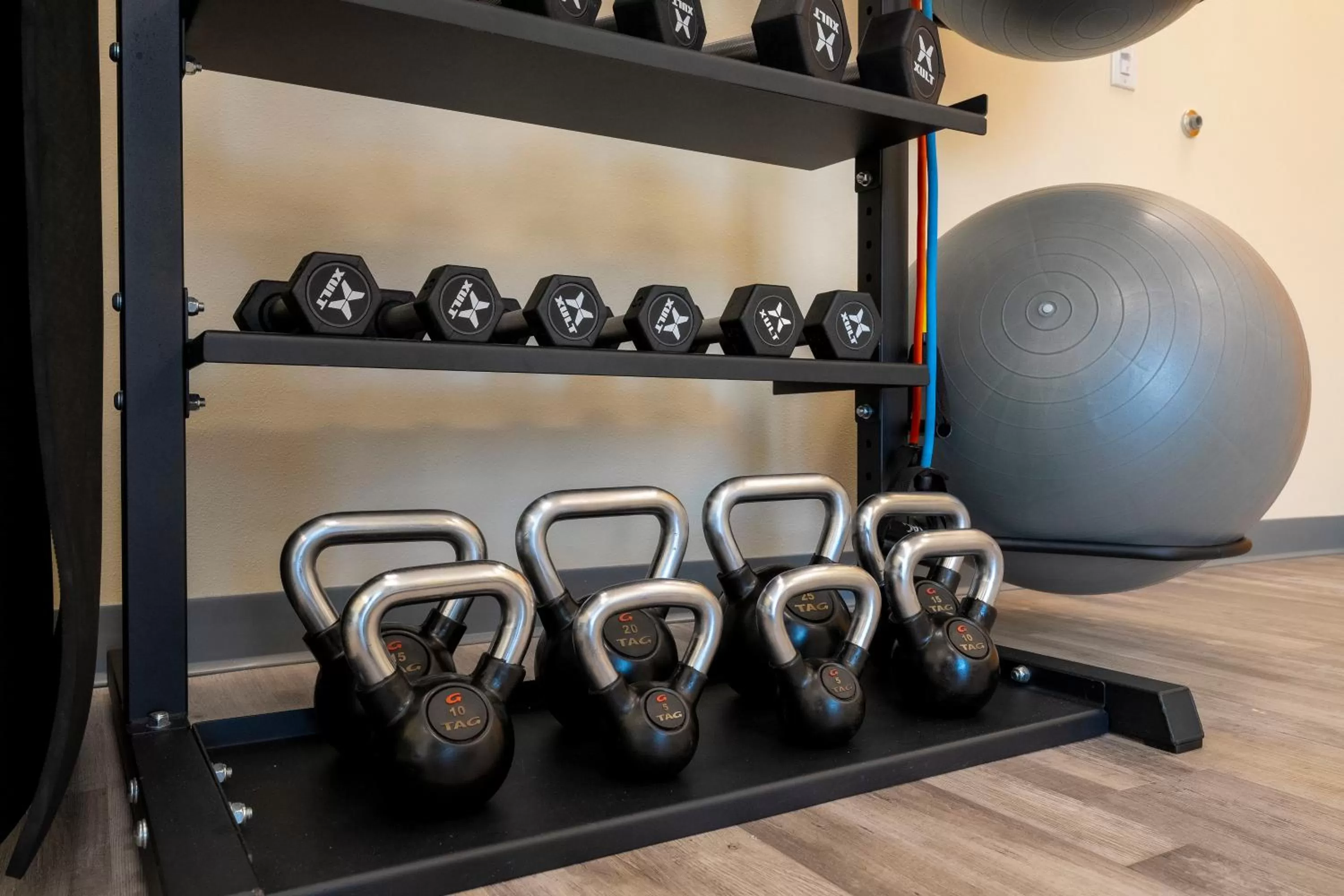 Fitness centre/facilities in SPOT X Hotel Orlando Intl Dr by The Red Collection