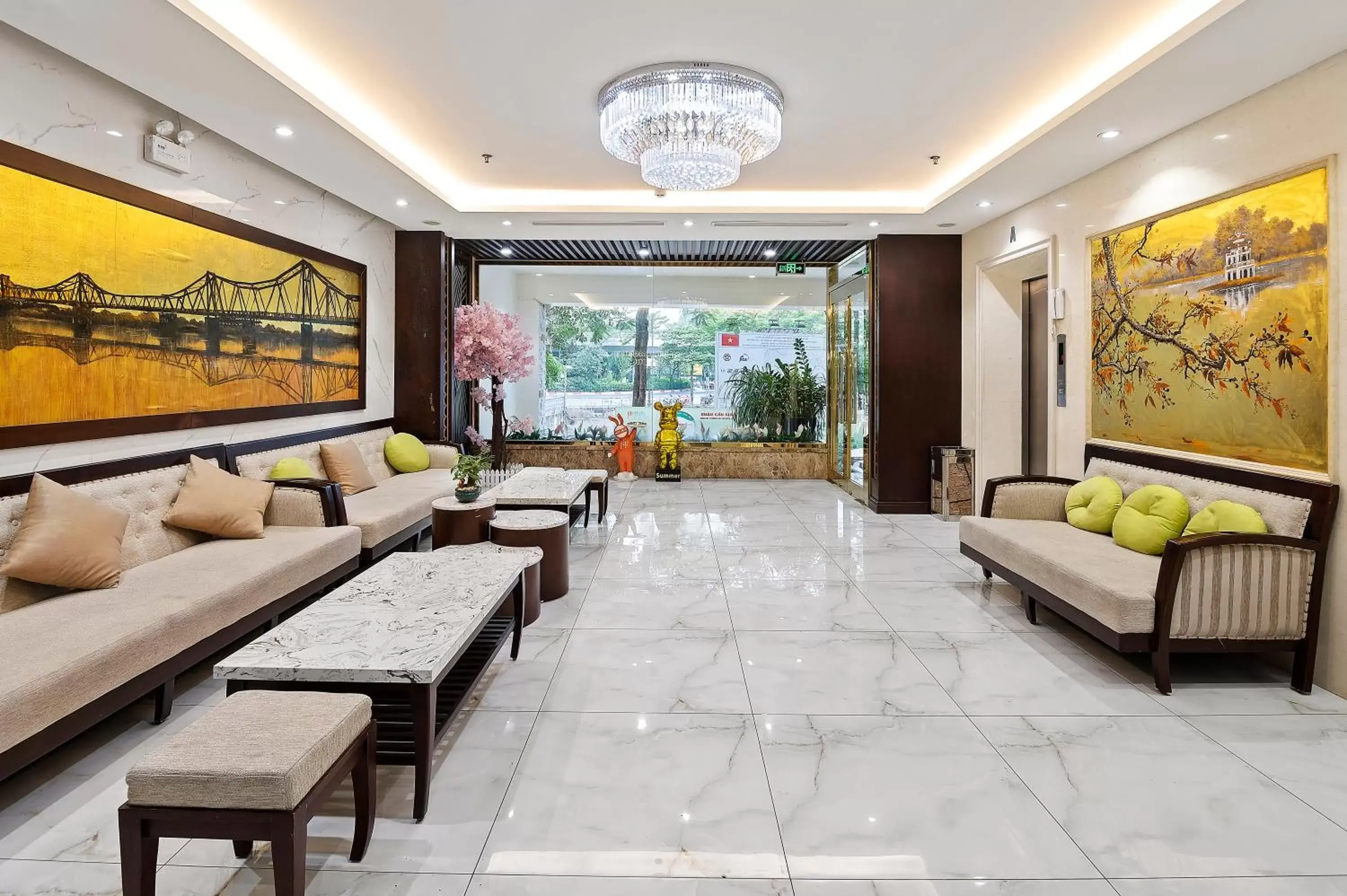 Lobby or reception, Seating Area in 22Land Residence Hotel & Spa Ha Noi