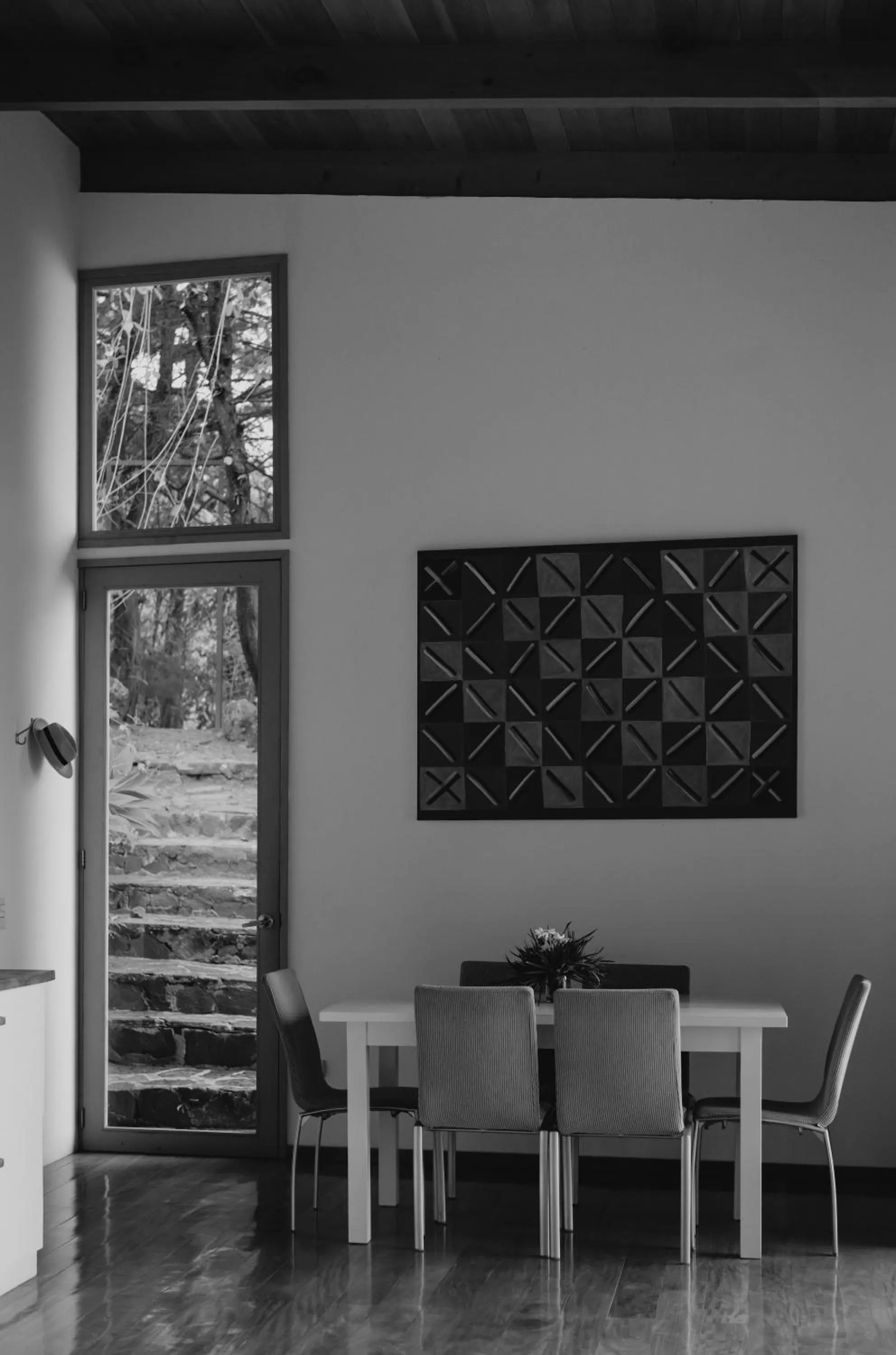 Seating area in Anzan Atitlan