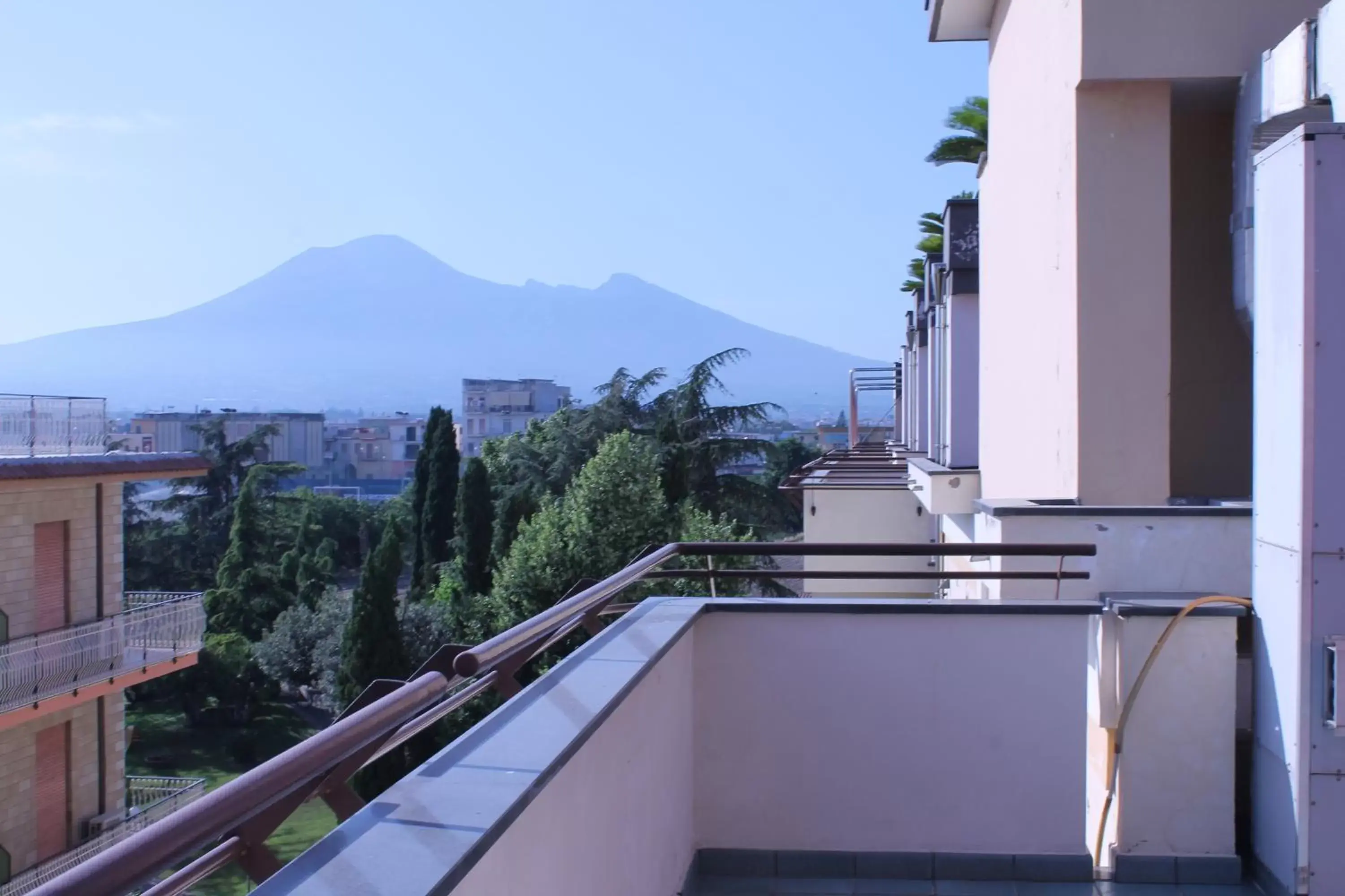 View (from property/room), Balcony/Terrace in Abalon Pompei Resort