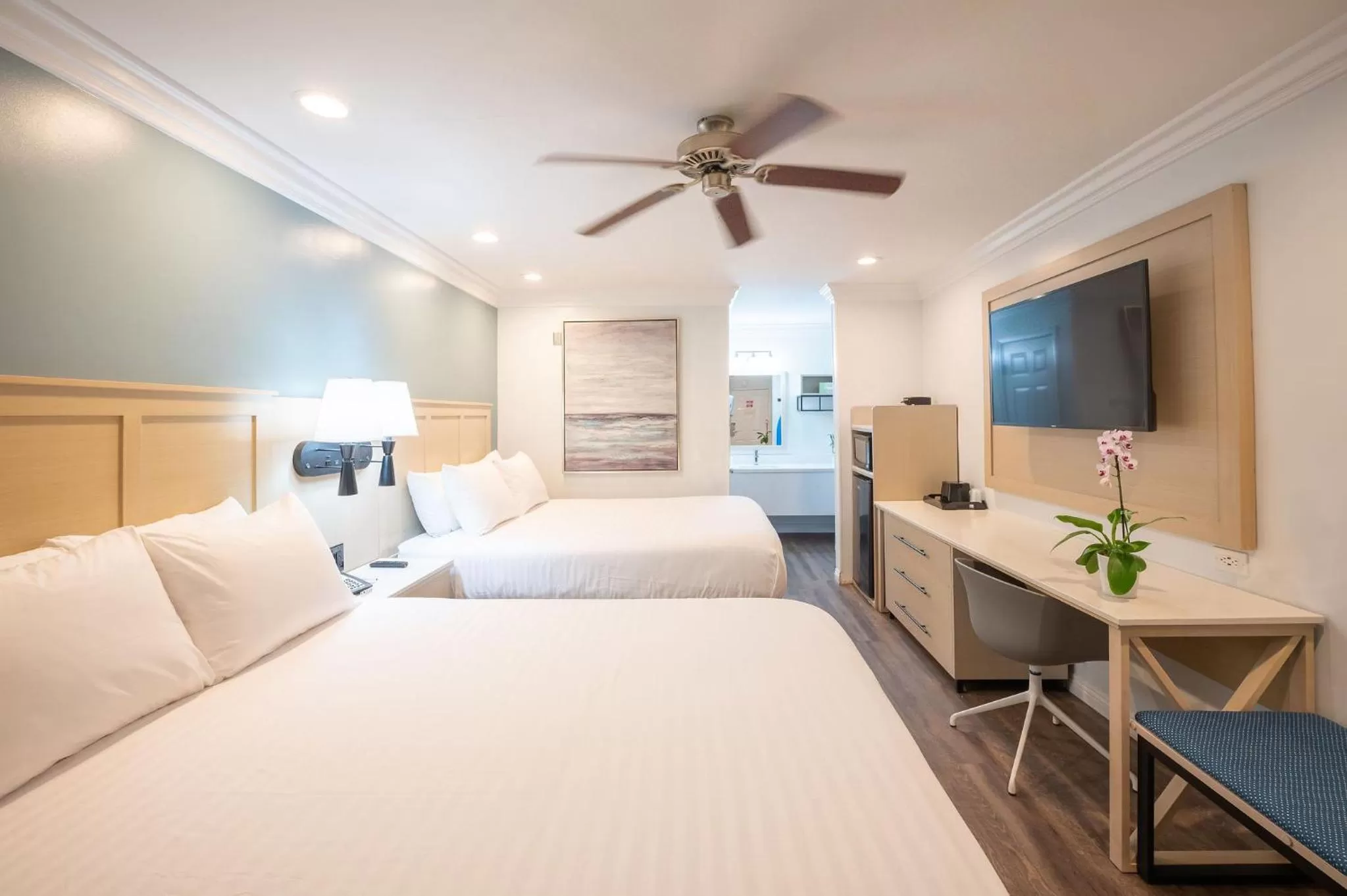 Bed in Ramada by Wyndham Redondo Beach